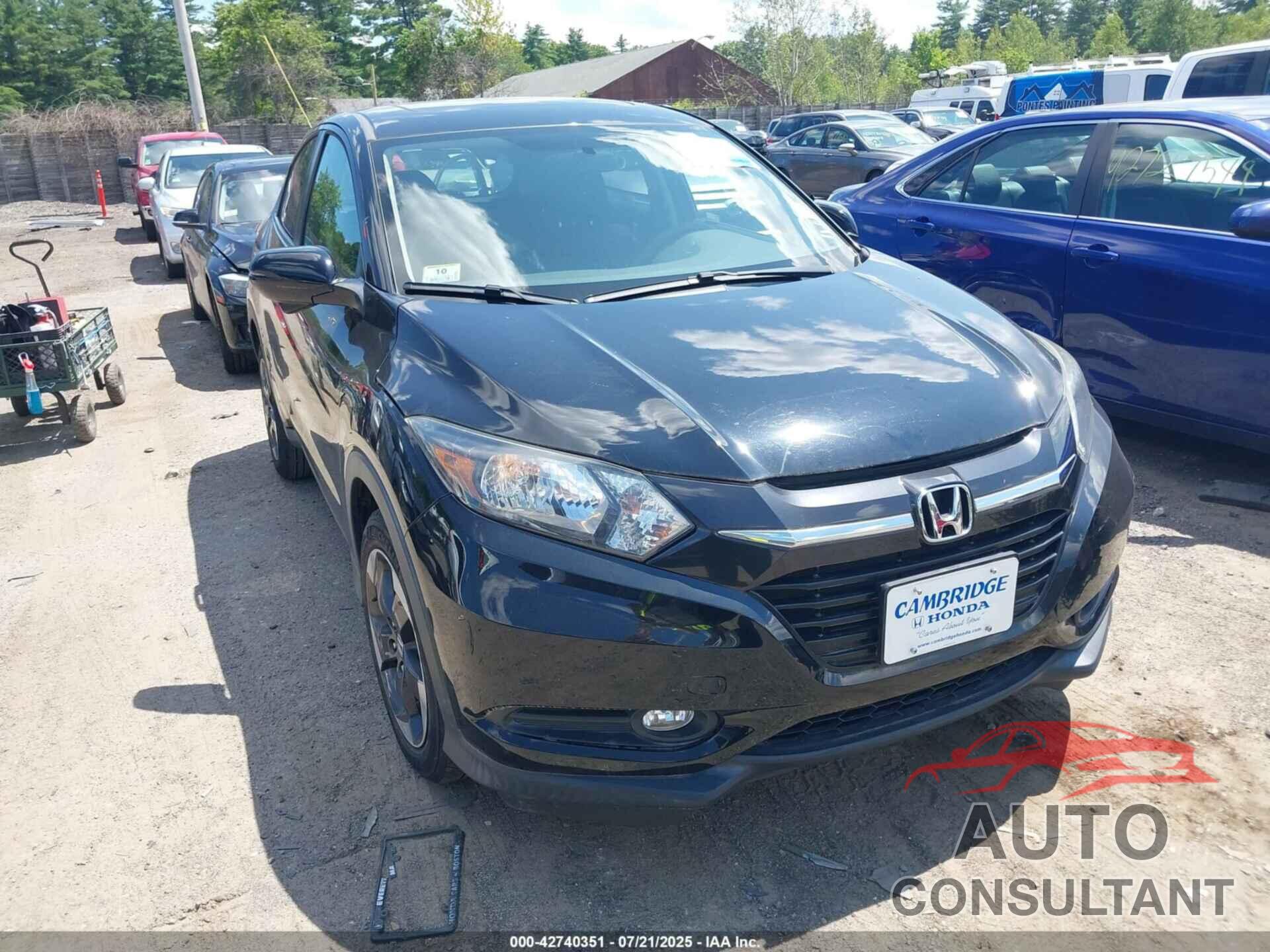 HONDA HR-V 2018 - 3CZRU6H50JM728506