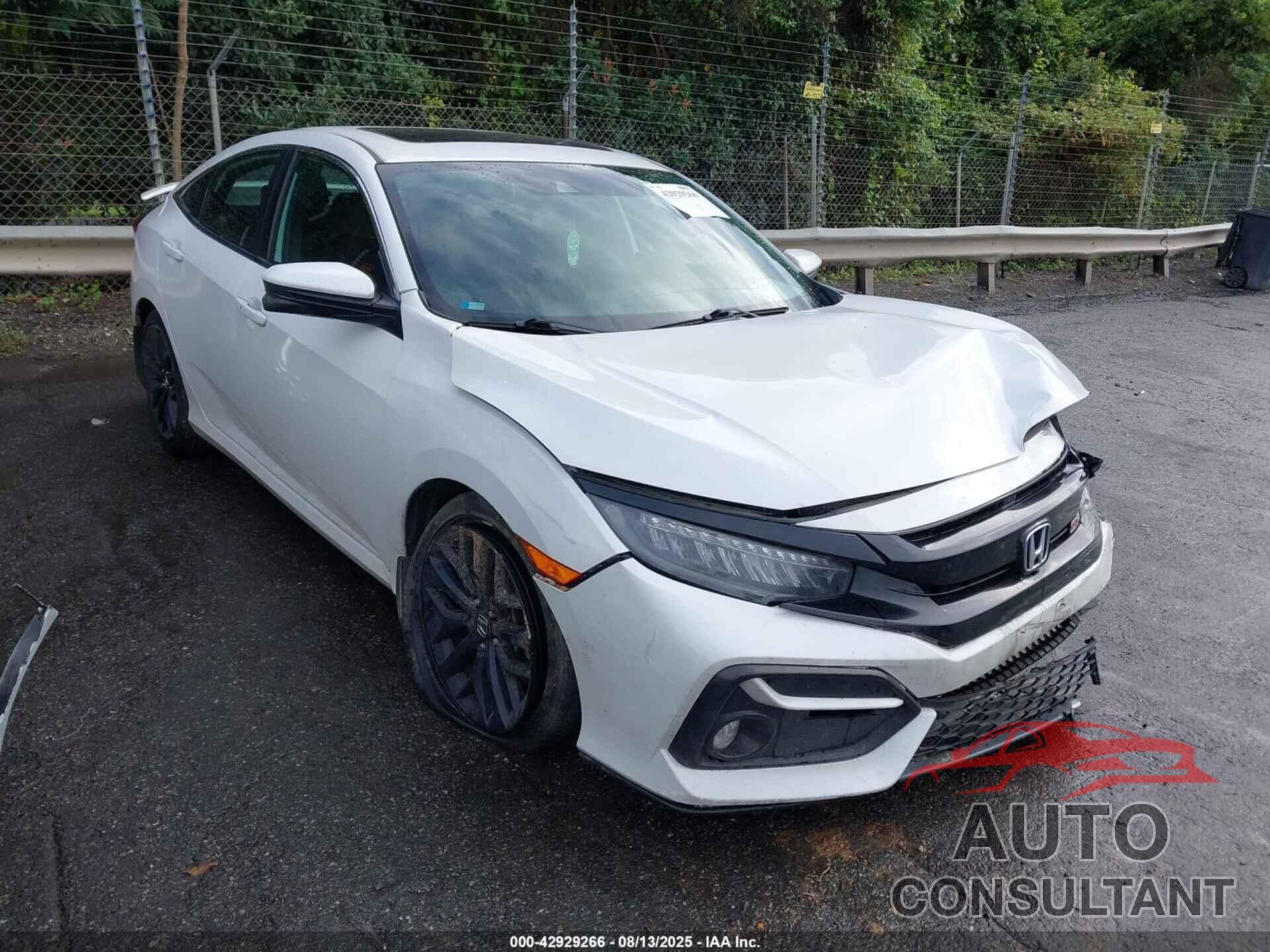 HONDA CIVIC SI 2020 - 2HGFC1E54LH704666