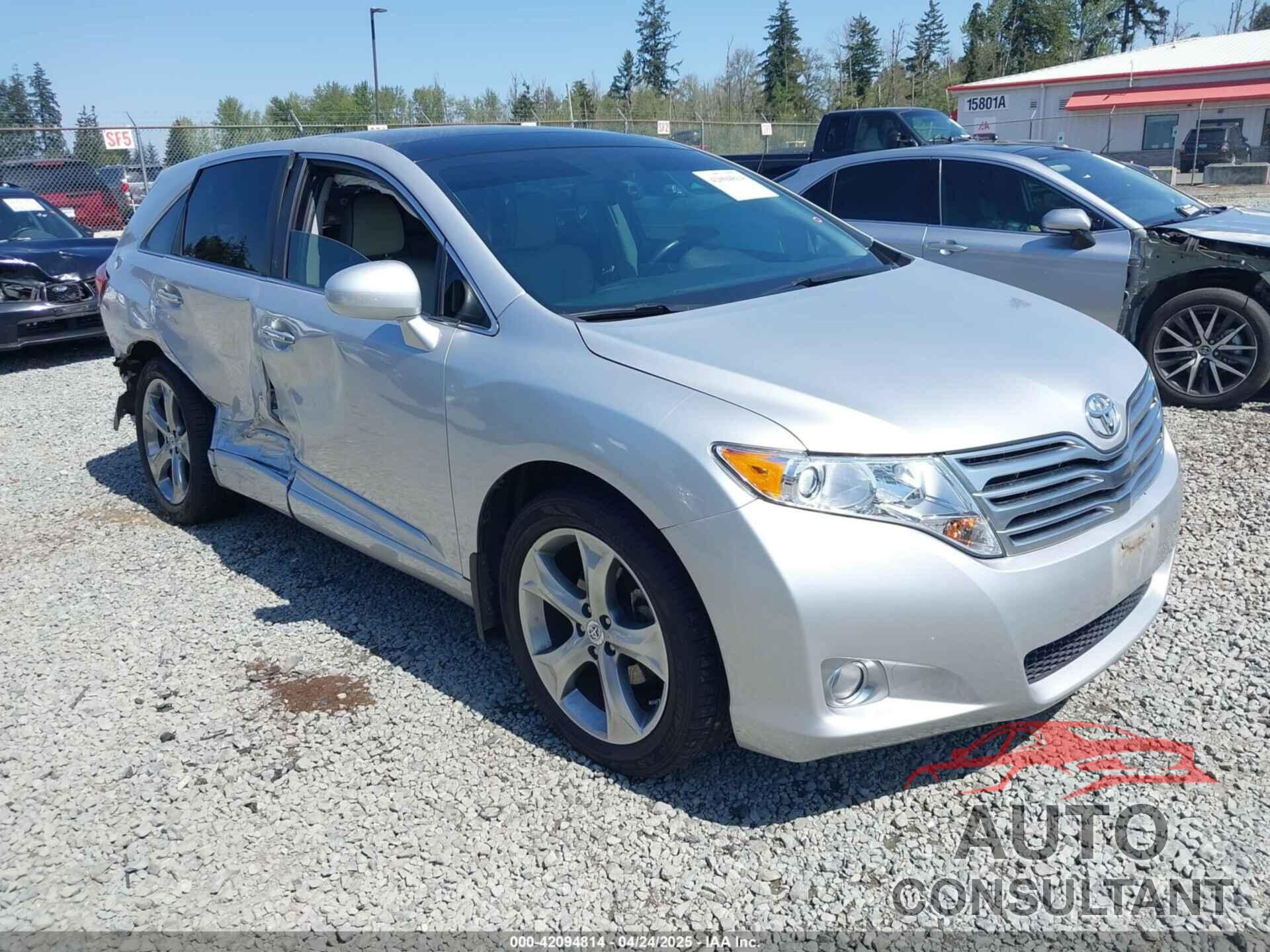 TOYOTA VENZA 2012 - 4T3BK3BB3CU064357
