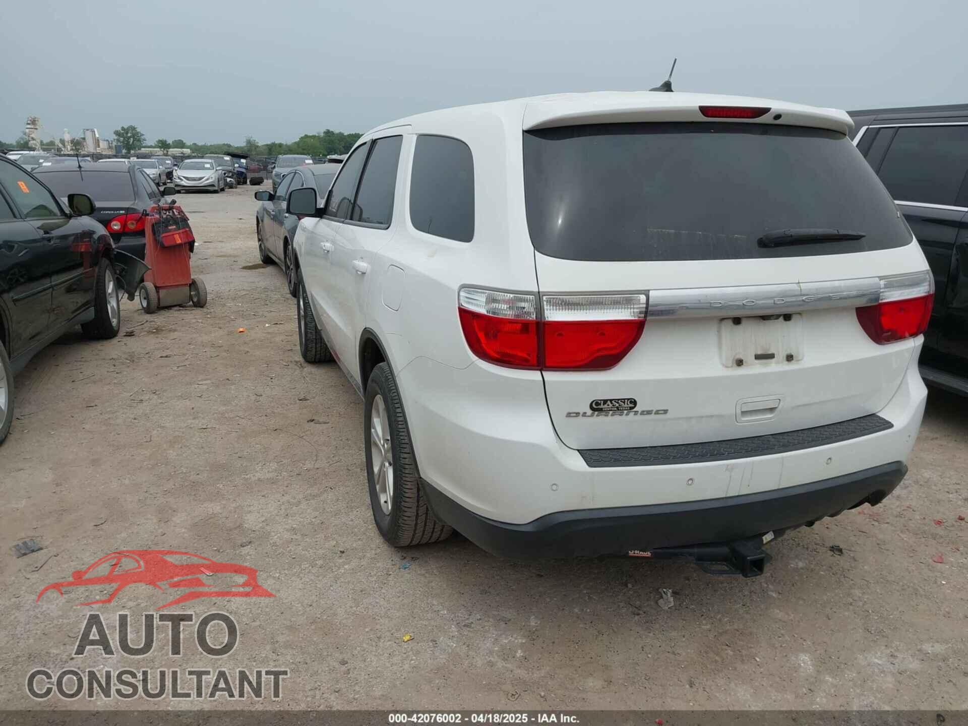 DODGE DURANGO 2013 - 1C4RDHAG4DC598250
