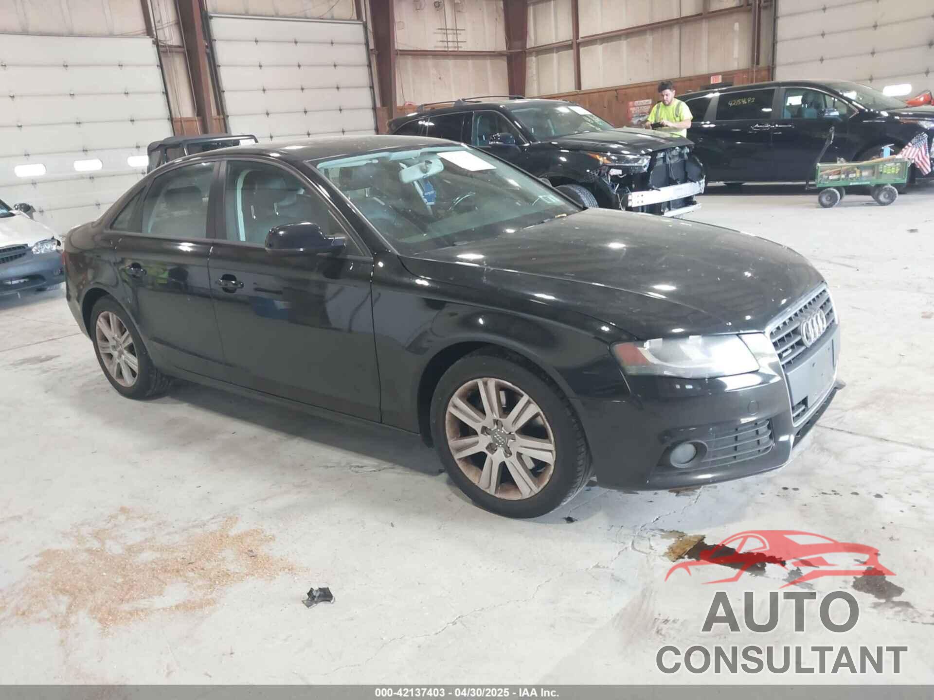 AUDI A4 2010 - WAUDFAFL7AN065307