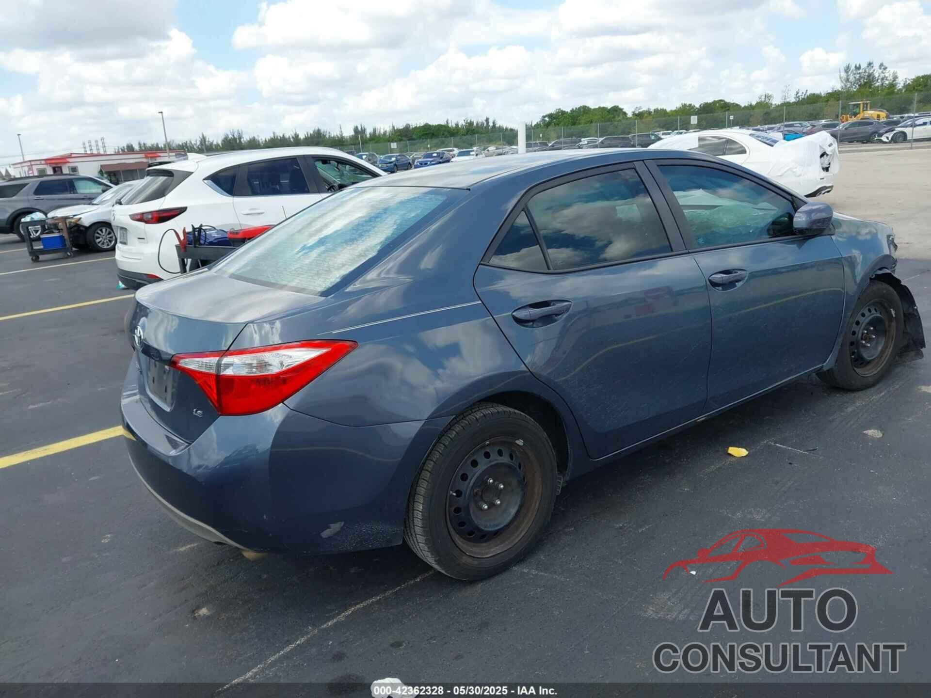 TOYOTA COROLLA 2016 - 5YFBURHE9GP533241
