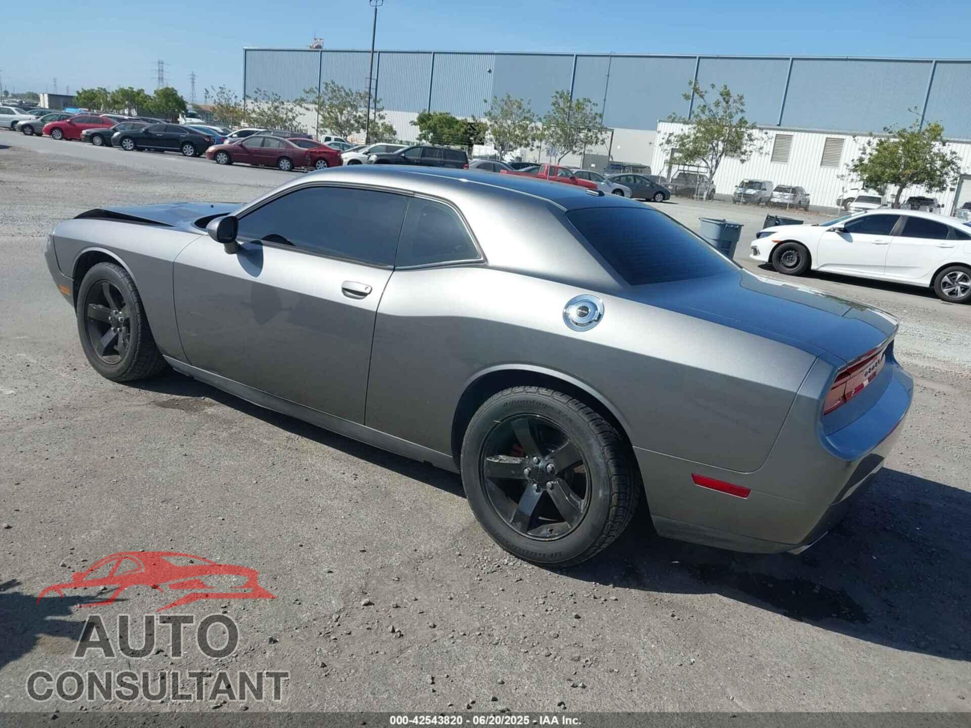 DODGE CHALLENGER 2012 - 2C3CDYAG3CH186360