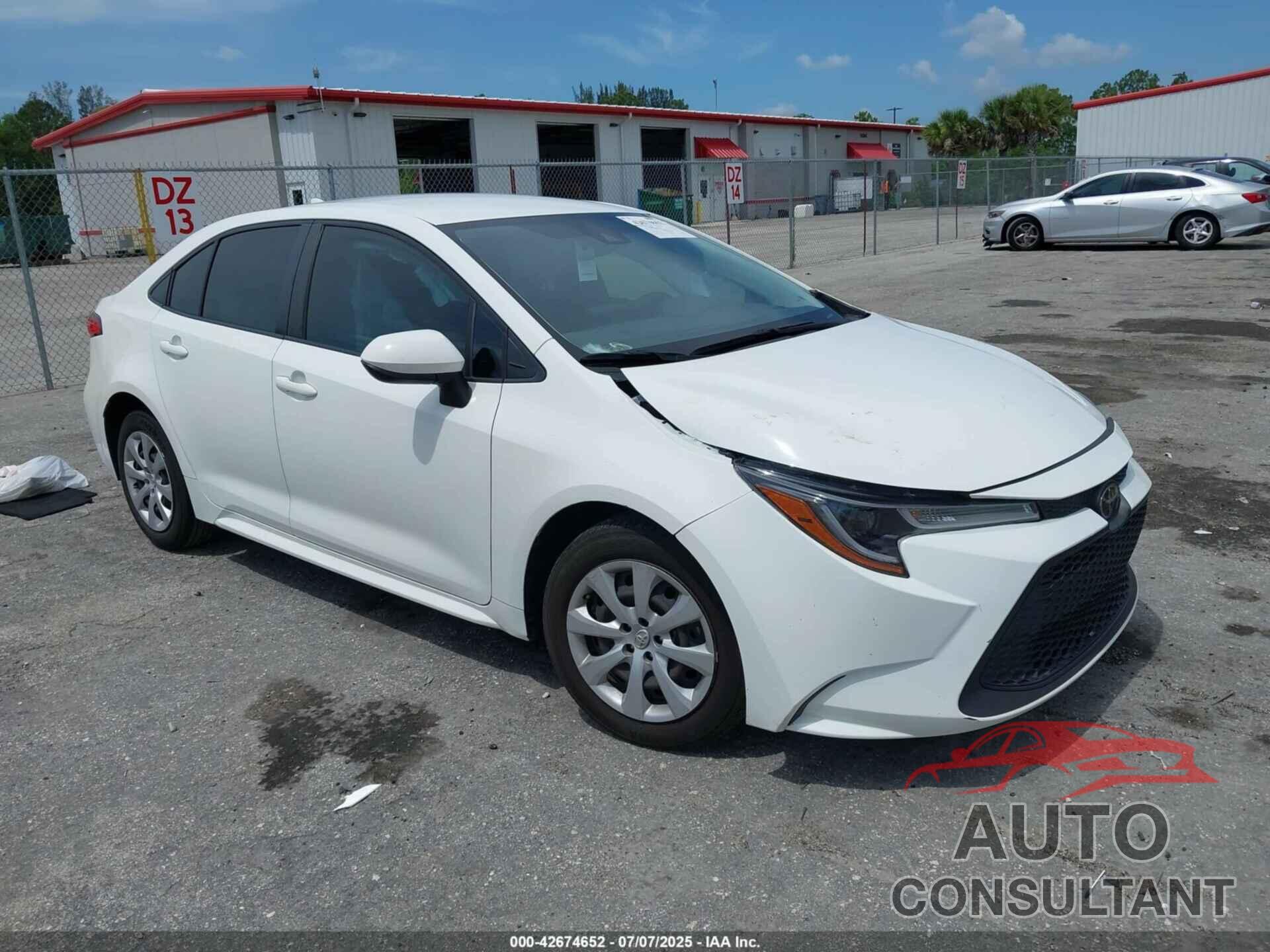 TOYOTA COROLLA 2022 - JTDEPMAE0N3007815
