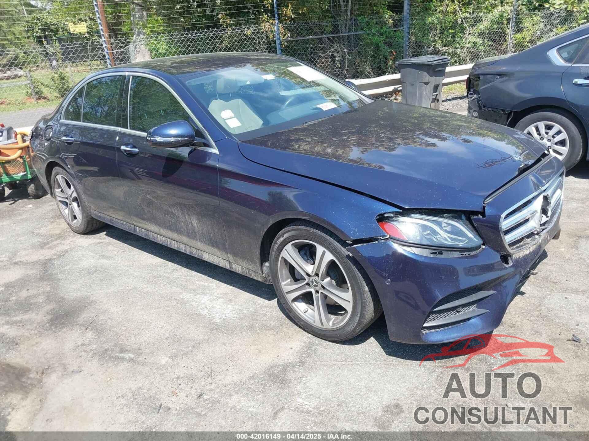 MERCEDES-BENZ E 2018 - WDDZF4JBXJA369186