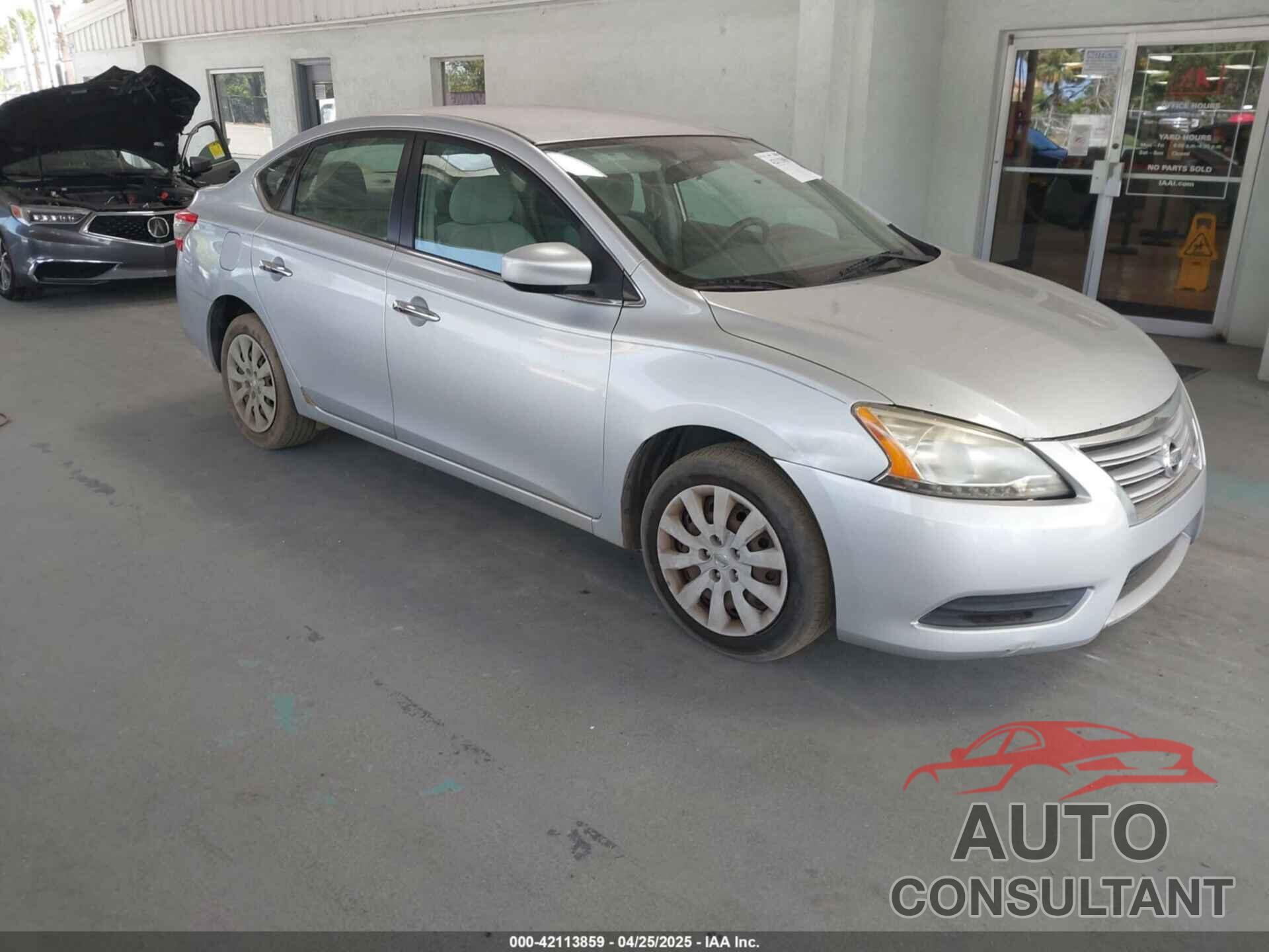 NISSAN SENTRA 2013 - 3N1AB7AP7DL702086