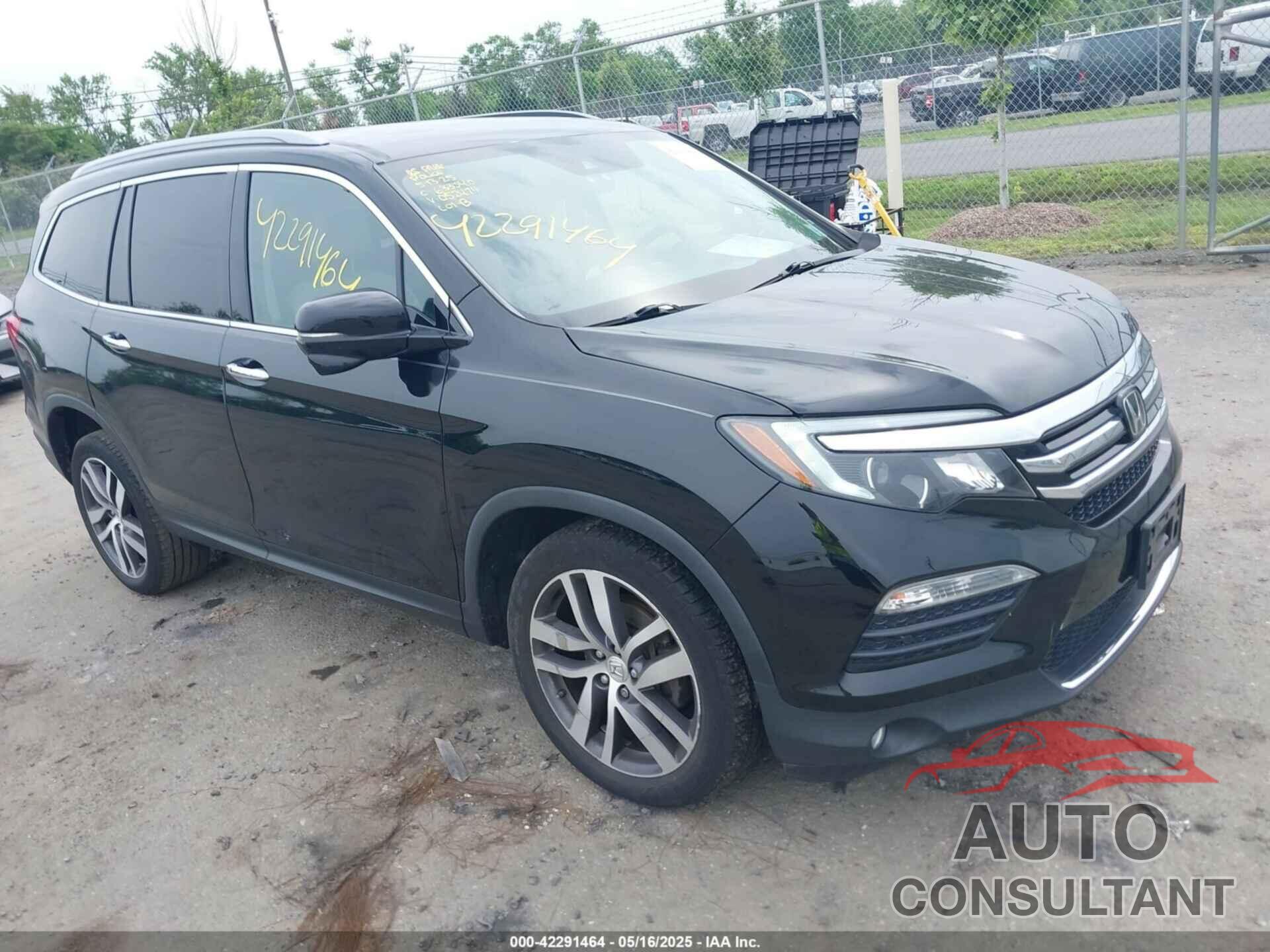 HONDA PILOT 2017 - 5FNYF6H90HB052474