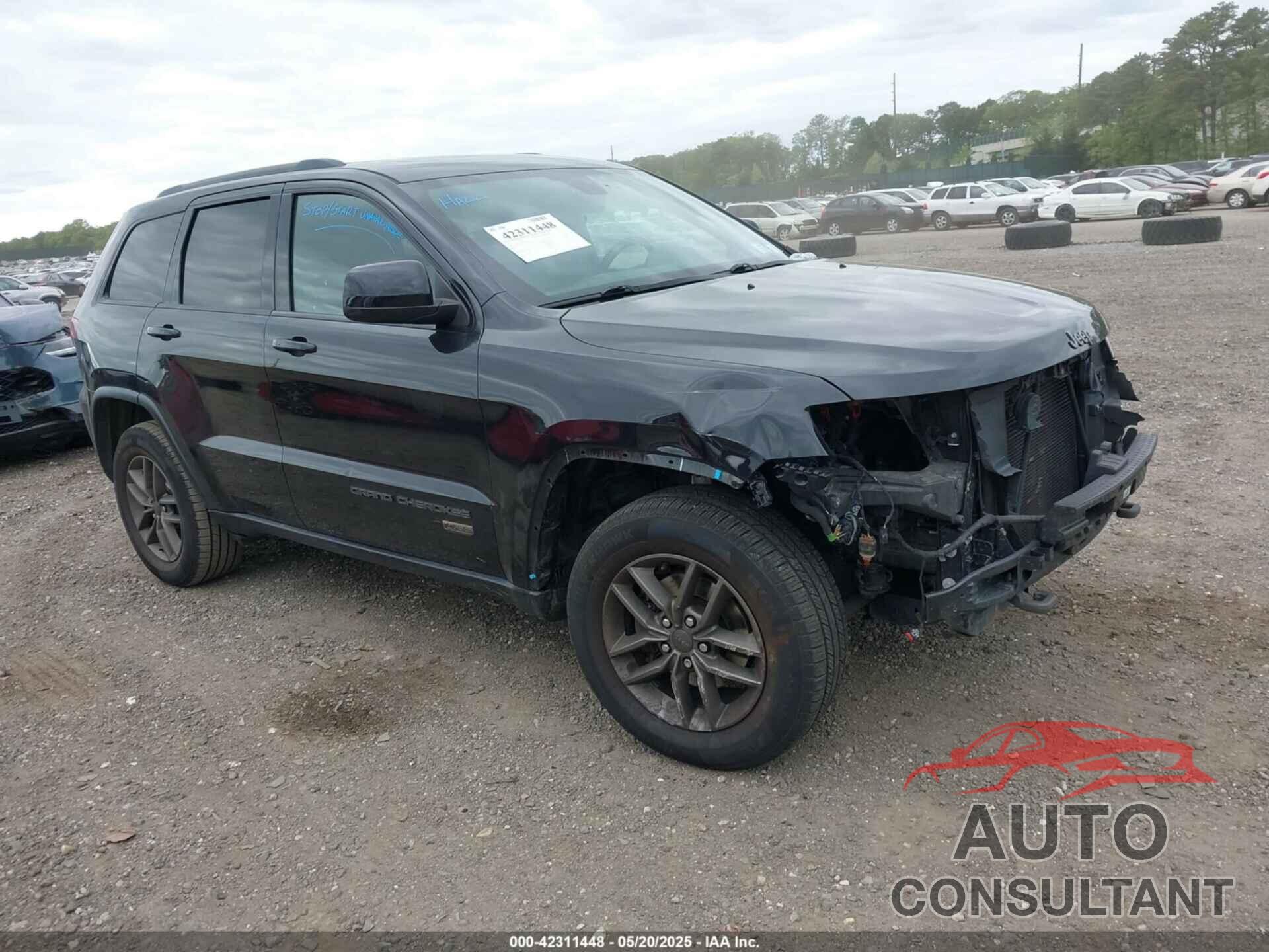 JEEP GRAND CHEROKEE 2016 - 1C4RJFAG6GC475857