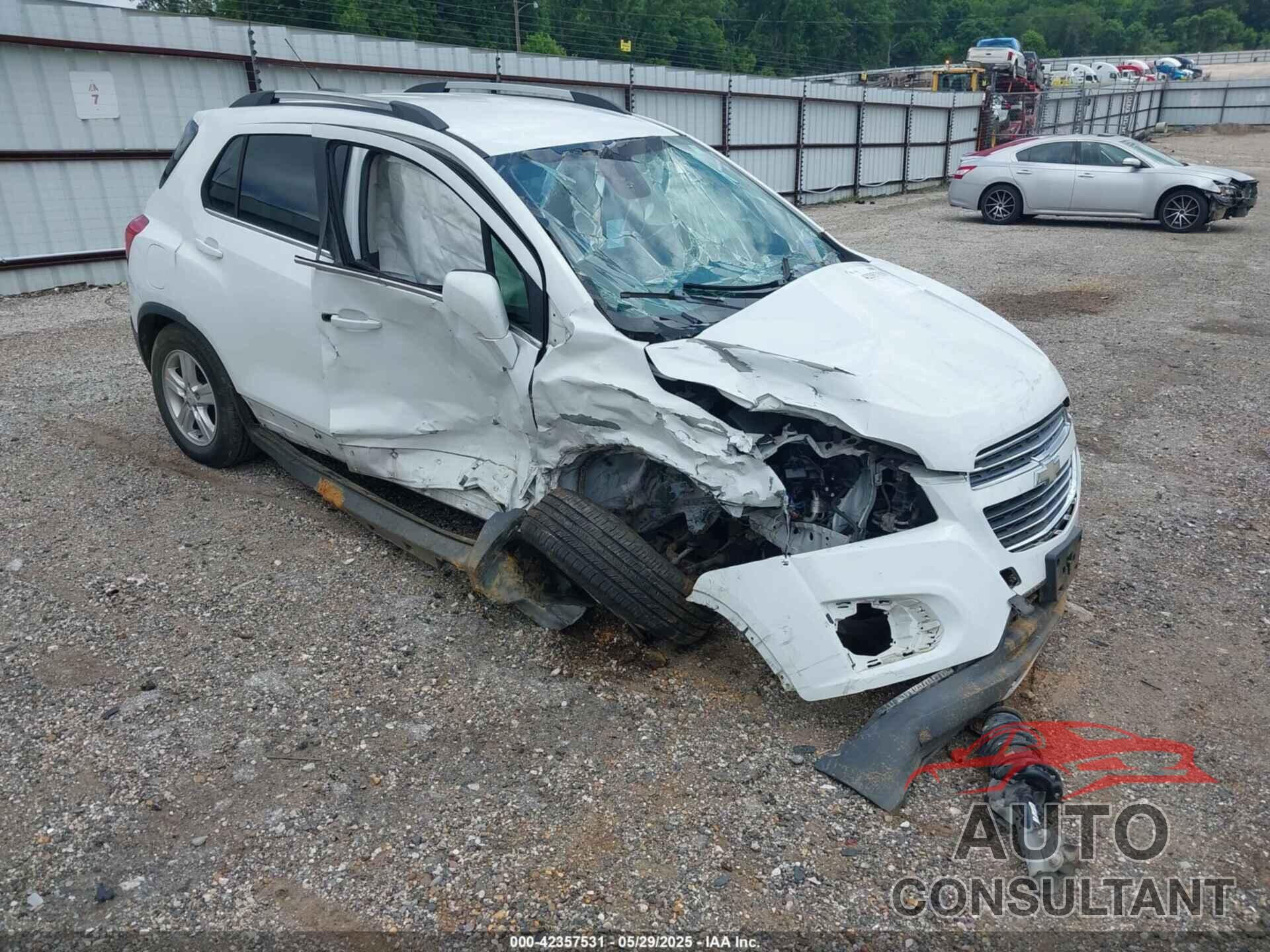 CHEVROLET TRAX 2015 - KL7CJLSBXFB215342