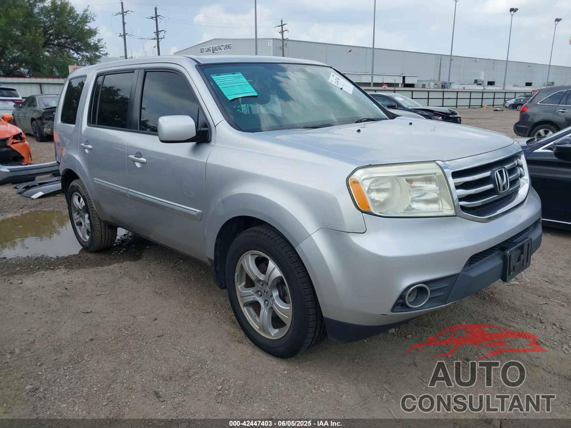 HONDA PILOT 2014 - 5FNYF3H44EB008038
