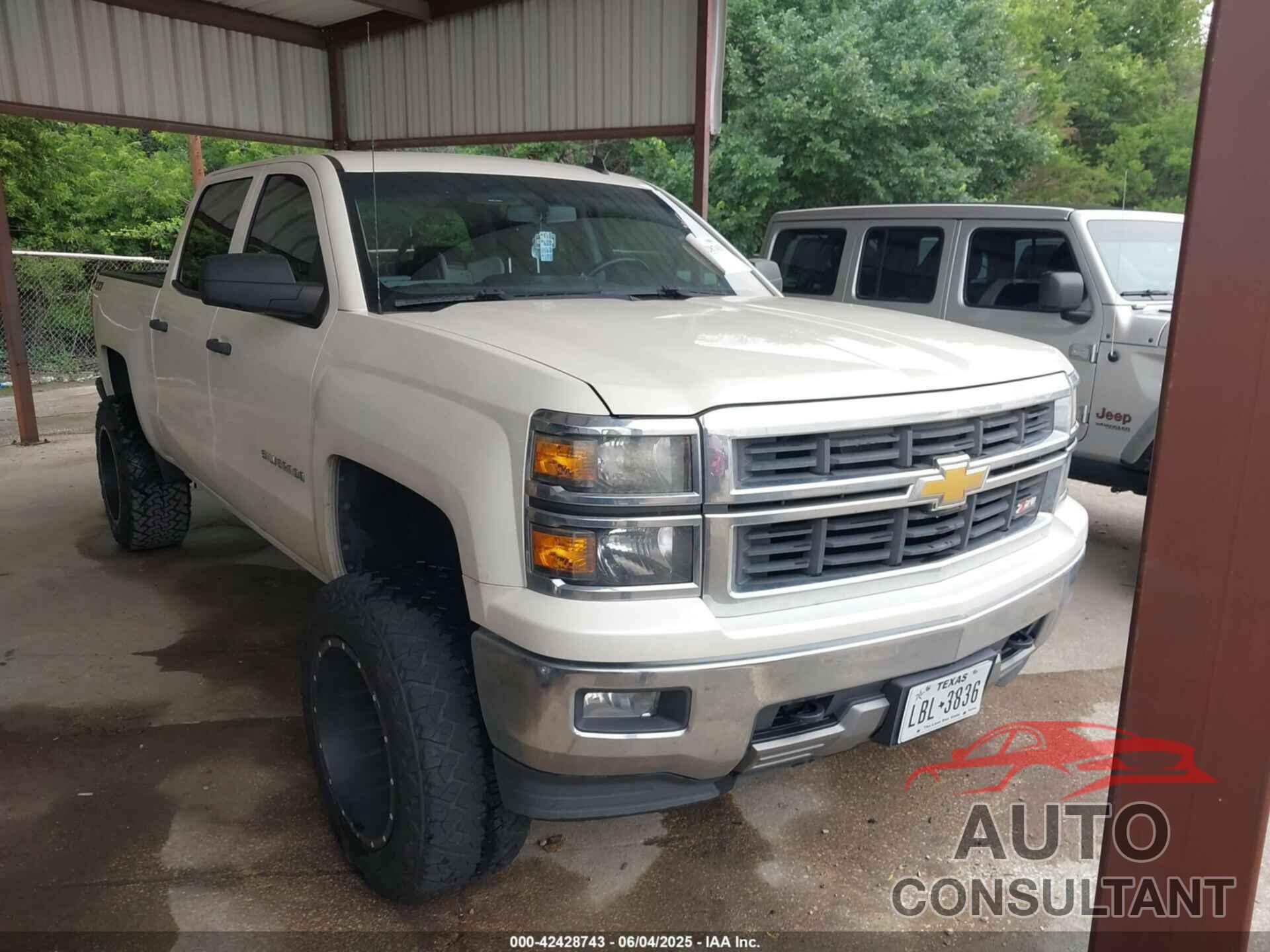 CHEVROLET SILVERADO 1500 2014 - 3GCUKREC8EG404170
