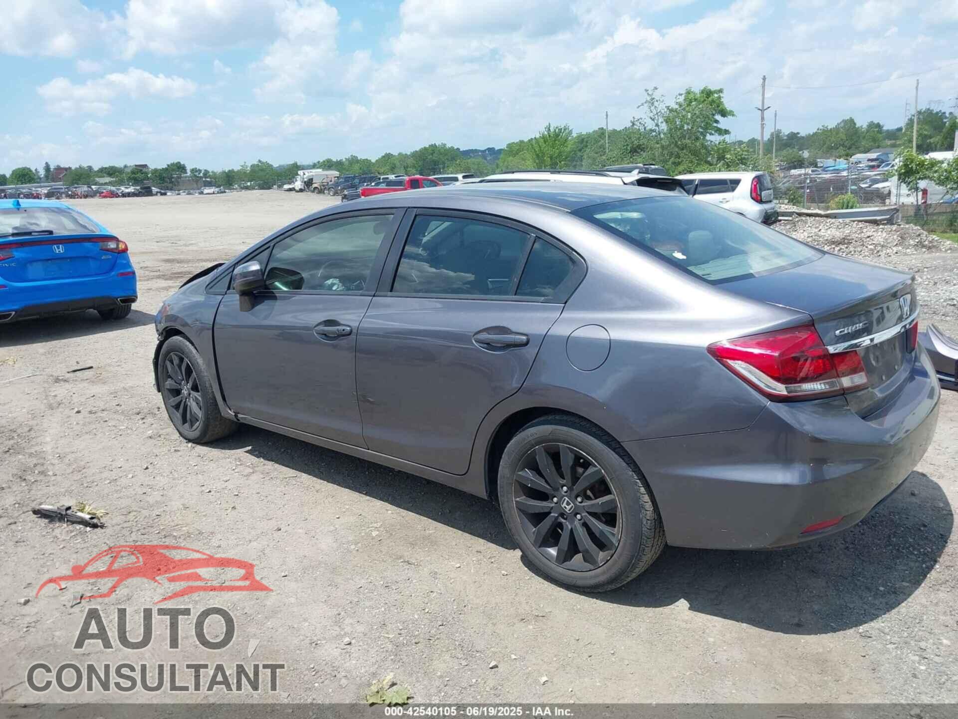 HONDA CIVIC 2015 - 19XFB2F93FE244151