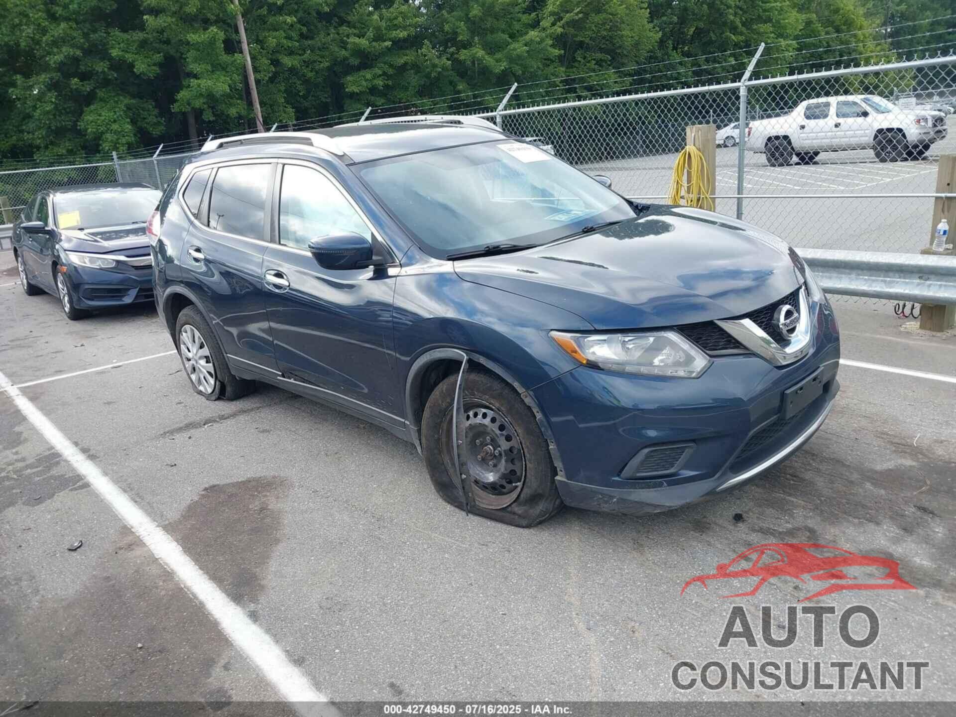 NISSAN ROGUE 2016 - JN8AT2MV7GW135680