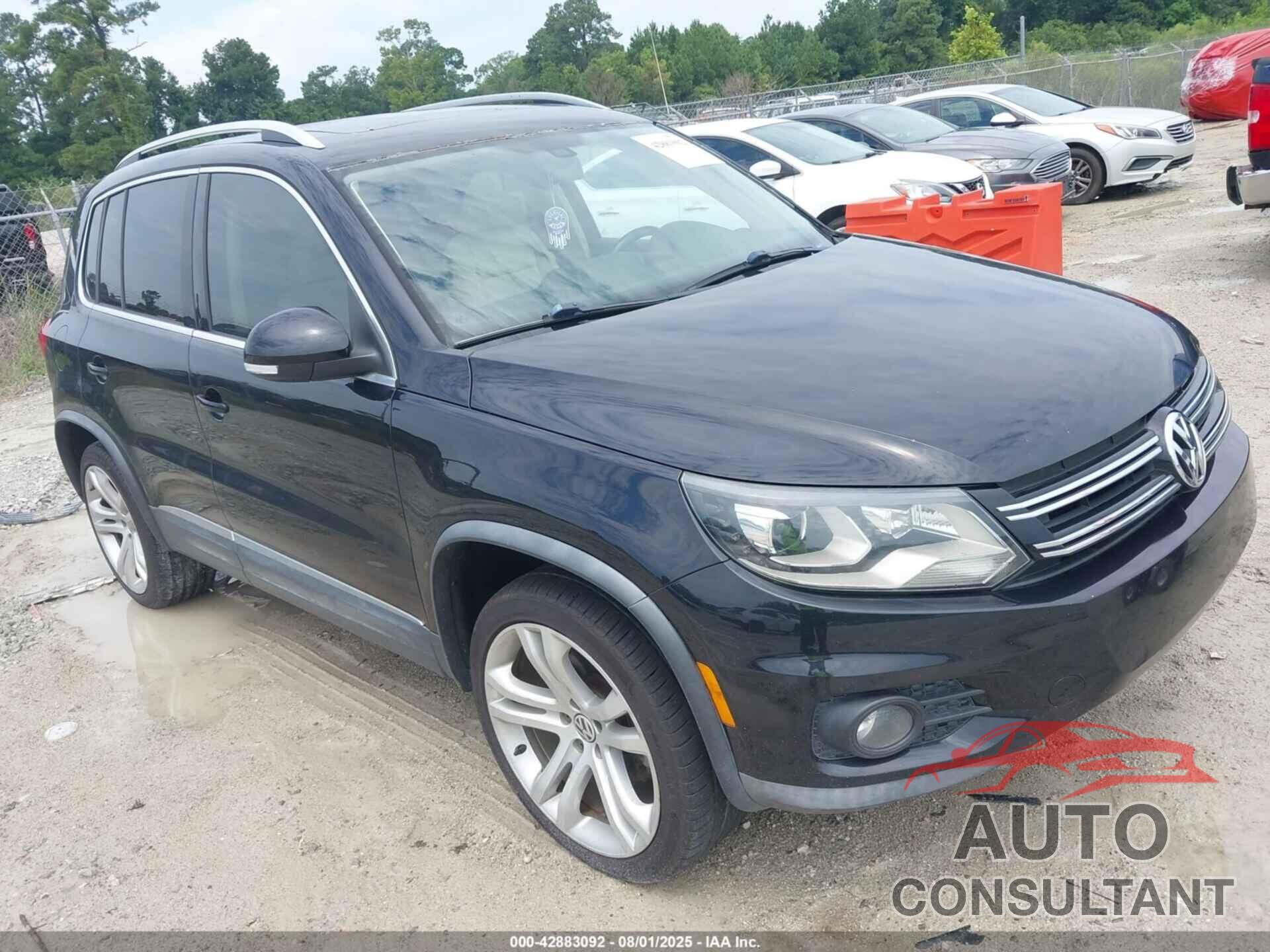 VOLKSWAGEN TIGUAN 2013 - WVGAV3AX7DW584799
