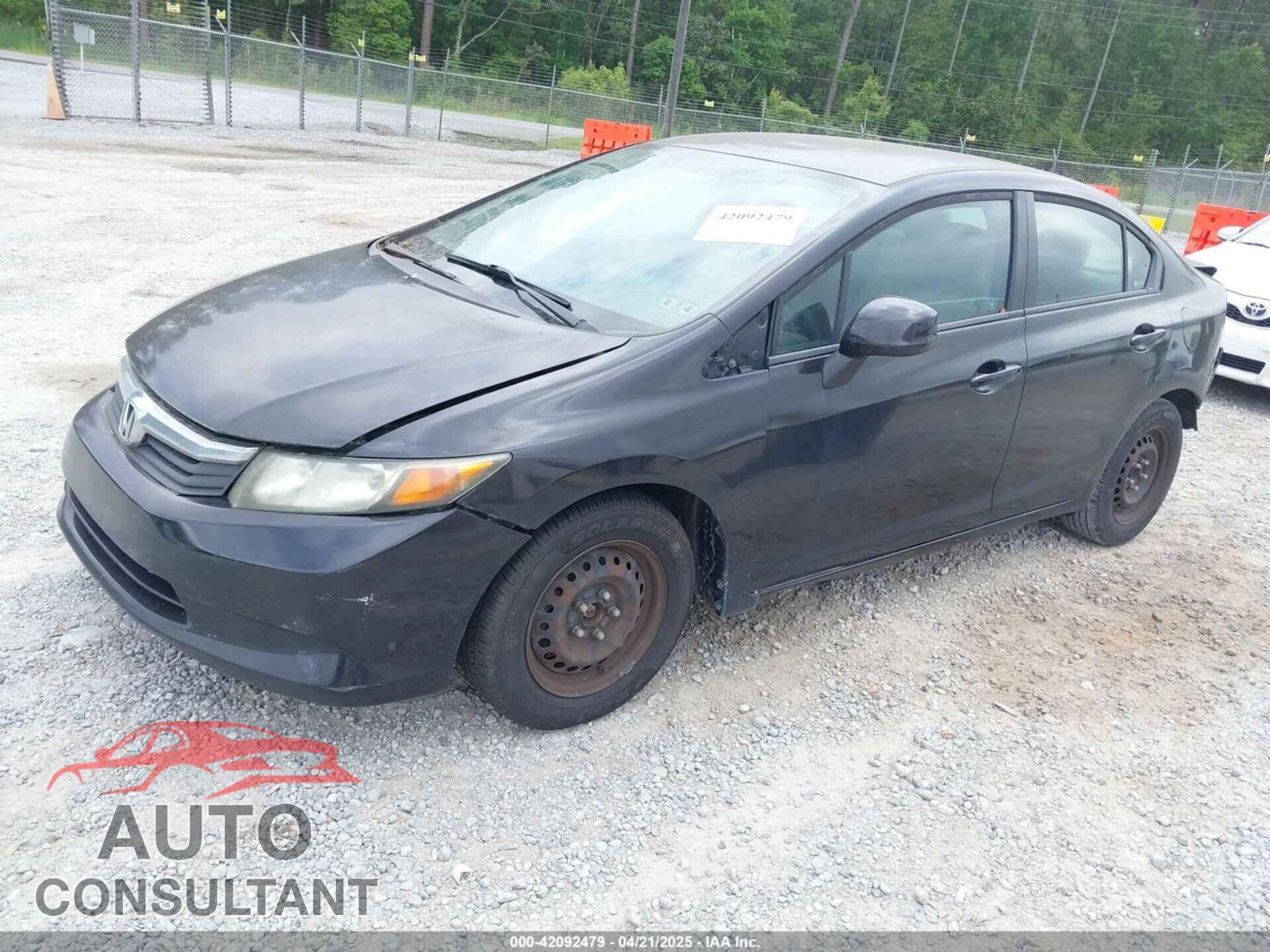 HONDA CIVIC 2012 - 2HGFB2F55CH521509