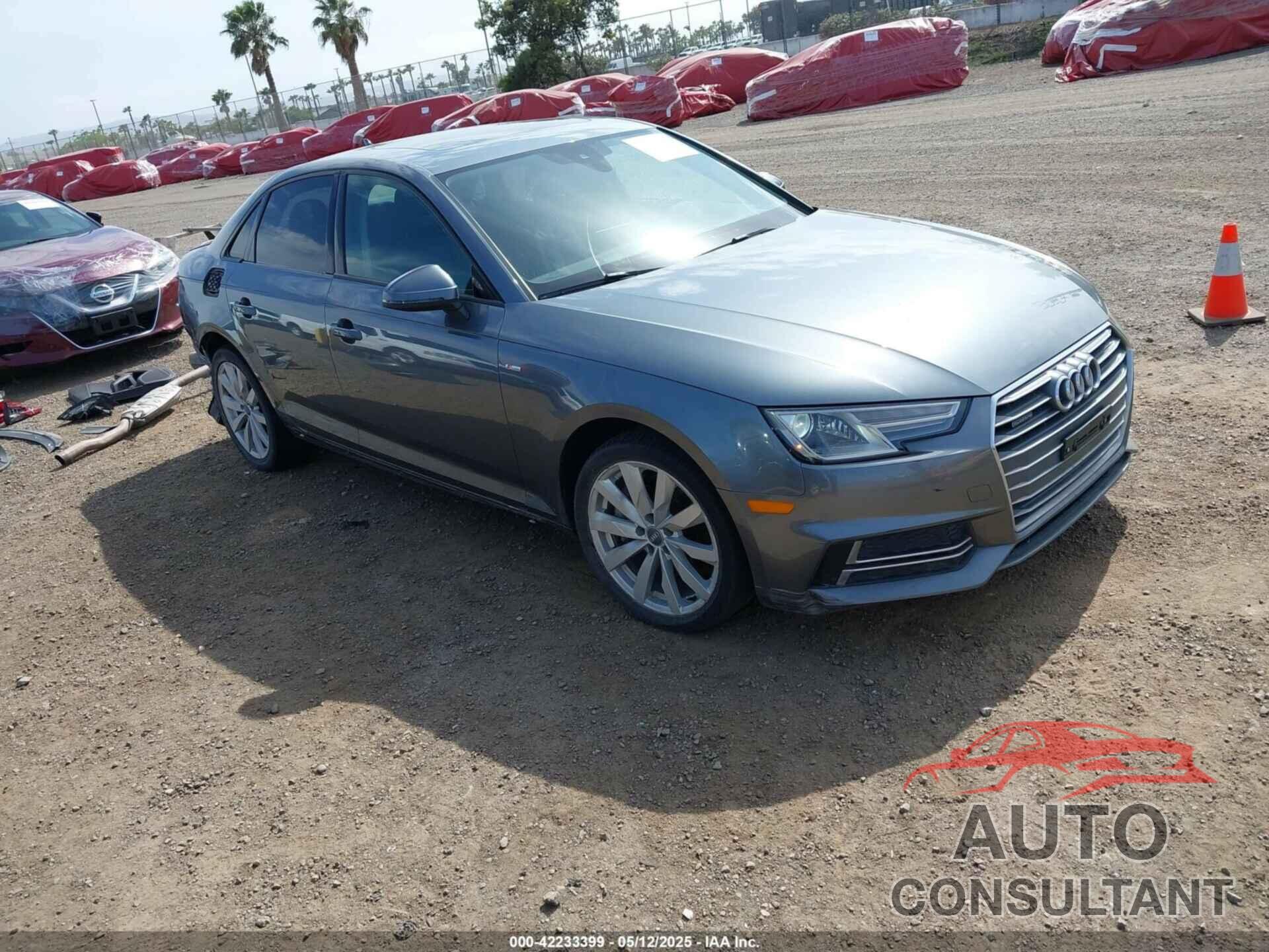 AUDI A4 2018 - WAUDNAF47JN017558