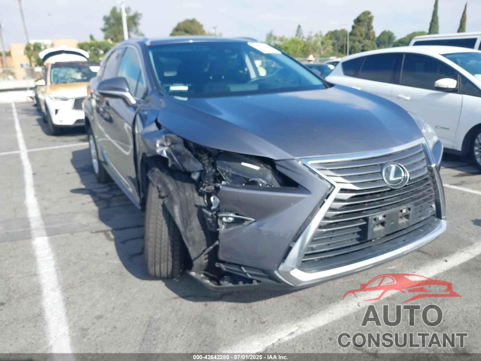 LEXUS RX 2017 - 2T2ZZMCA2HC077250