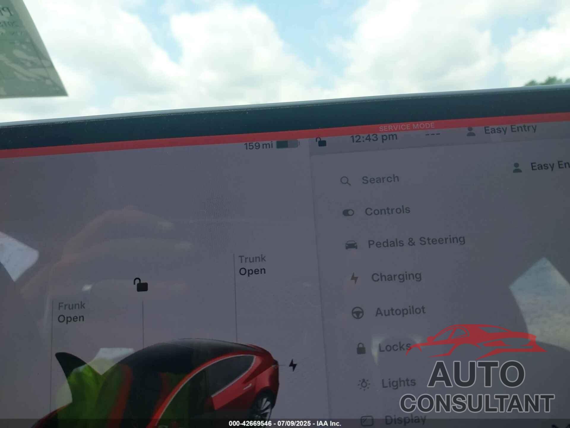 TESLA MODEL 3 2018 - 5YJ3E1EB2JF133392
