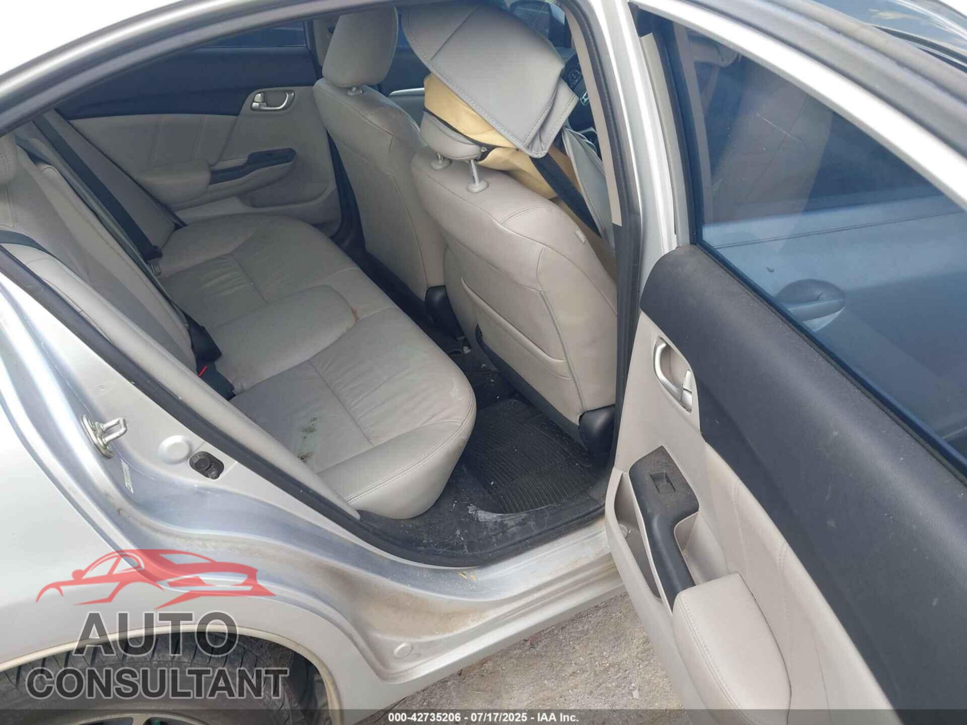 HONDA CIVIC 2013 - 19XFB2F94DE089803