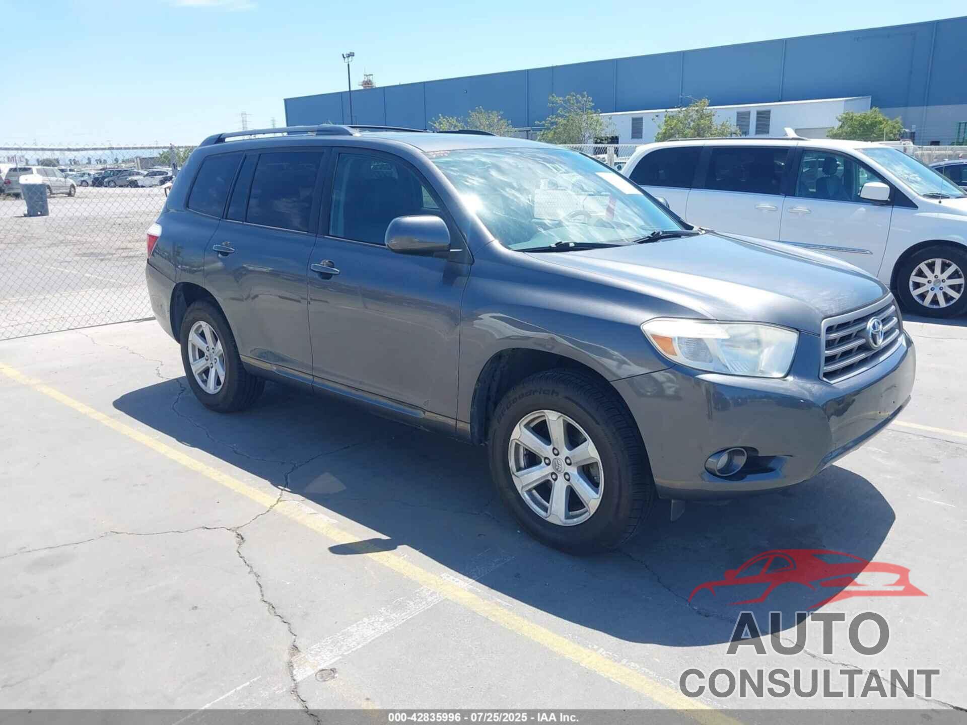 TOYOTA HIGHLANDER 2010 - 5TDJK3EHXAS034976