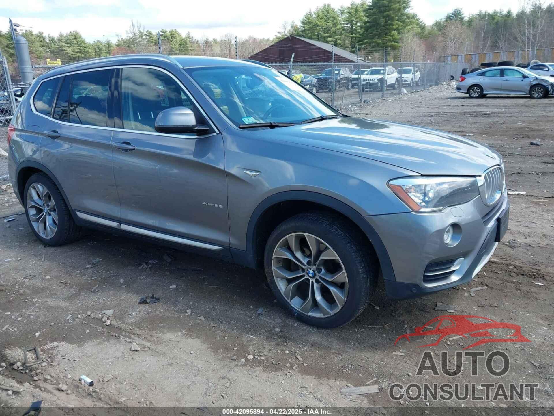 BMW X3 2015 - 5UXWX9C50F0D57447