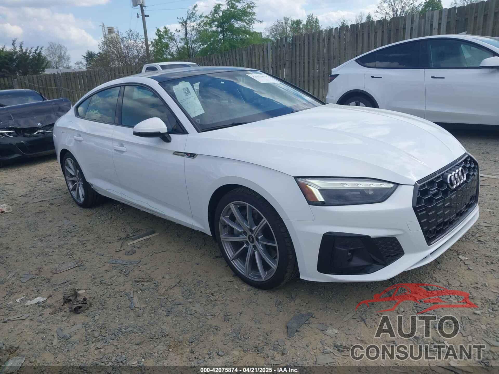 AUDI A5 SPORTBACK 2025 - WAUDACF54SA004307