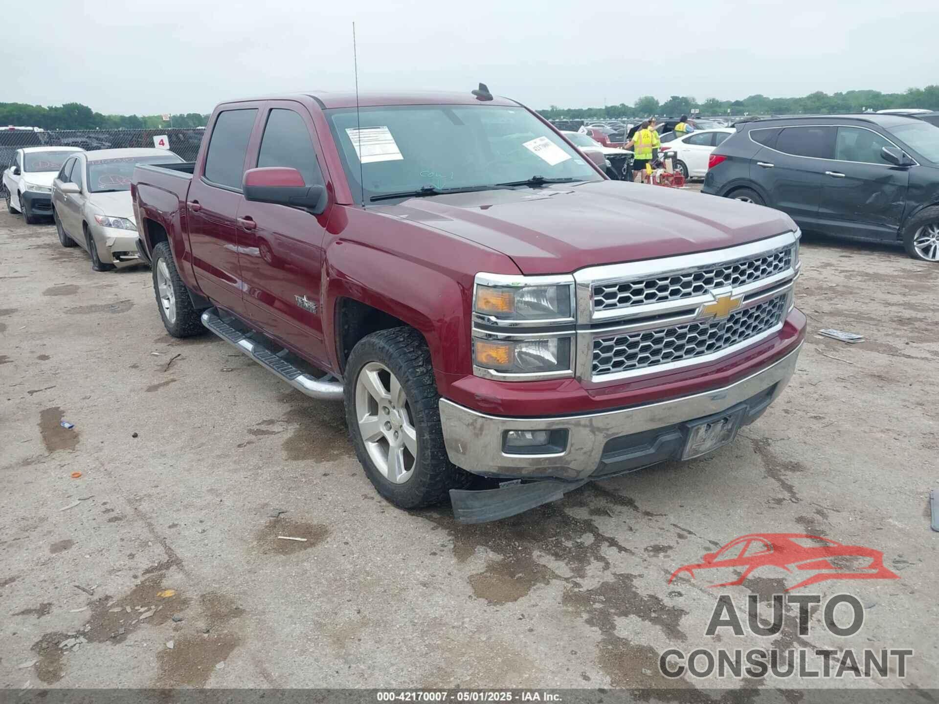 CHEVROLET SILVERADO 1500 2015 - 3GCPCREC4FG413573