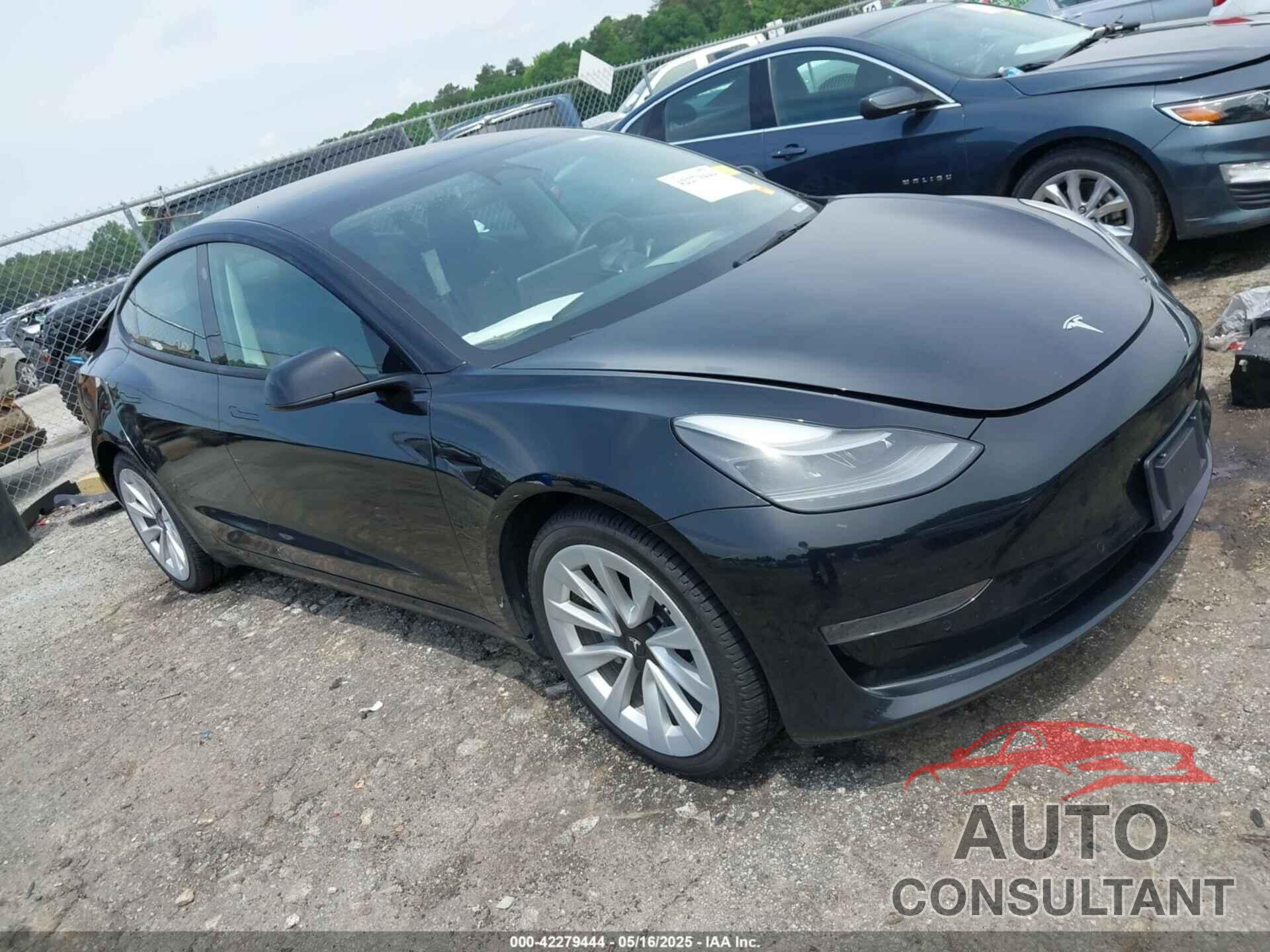 TESLA MODEL 3 2022 - 5YJ3E1EA1NF187246
