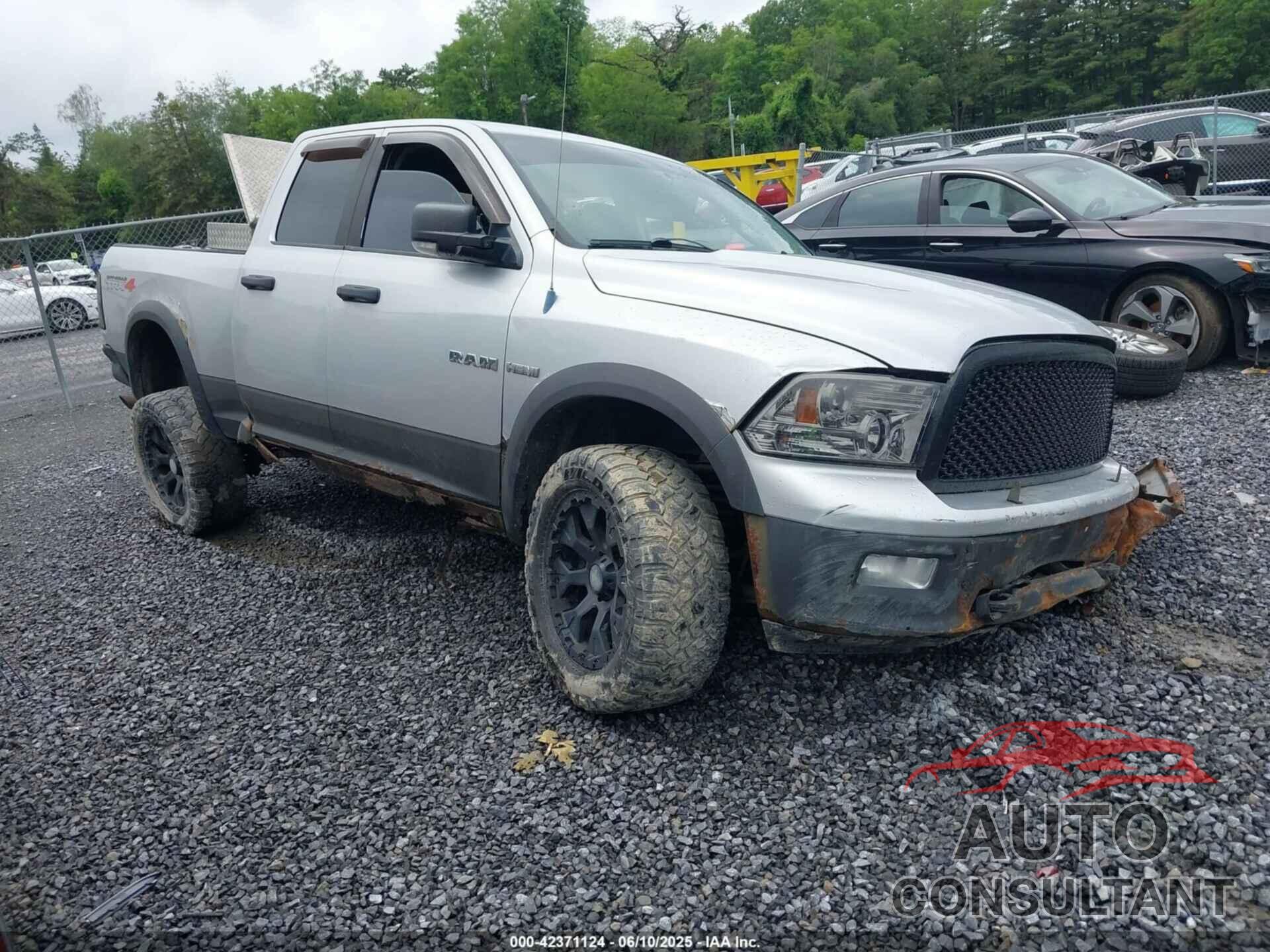 DODGE RAM 1500 2010 - 1D7RV1GT6AS123182