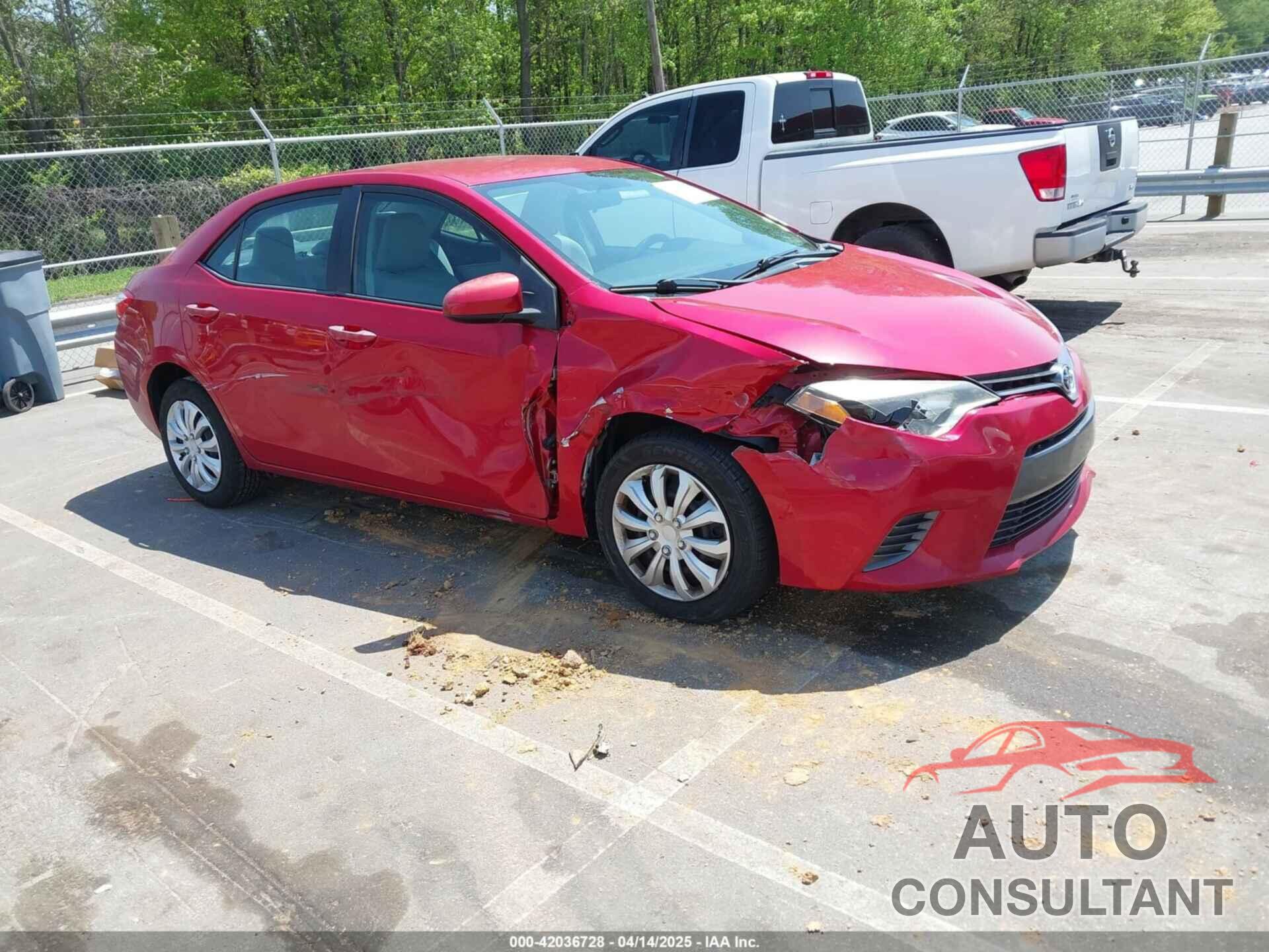 TOYOTA COROLLA 2015 - 2T1BURHE4FC440092