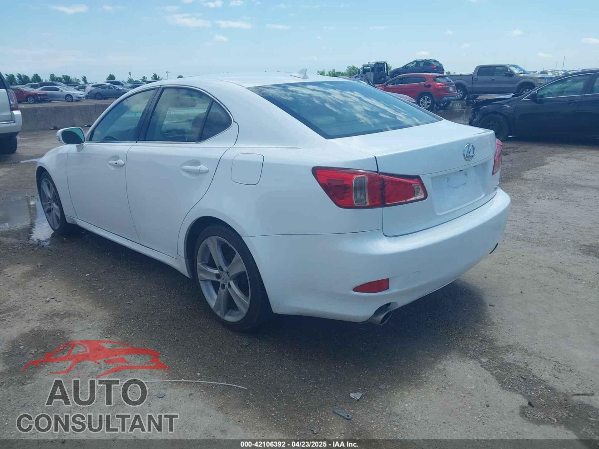 LEXUS IS 250 2012 - JTHBF5C23C5158016