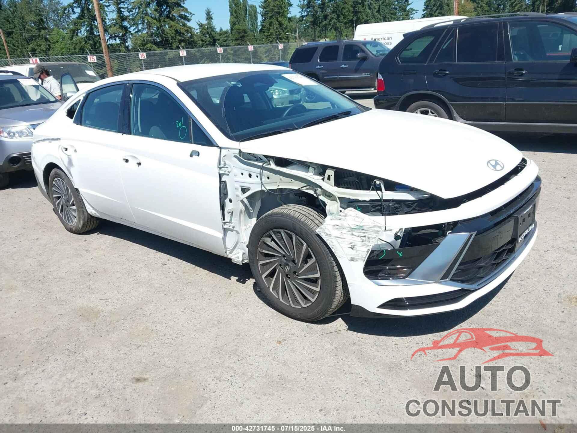 HYUNDAI SONATA HYBRID 2025 - KMHL34JJ8SA110645