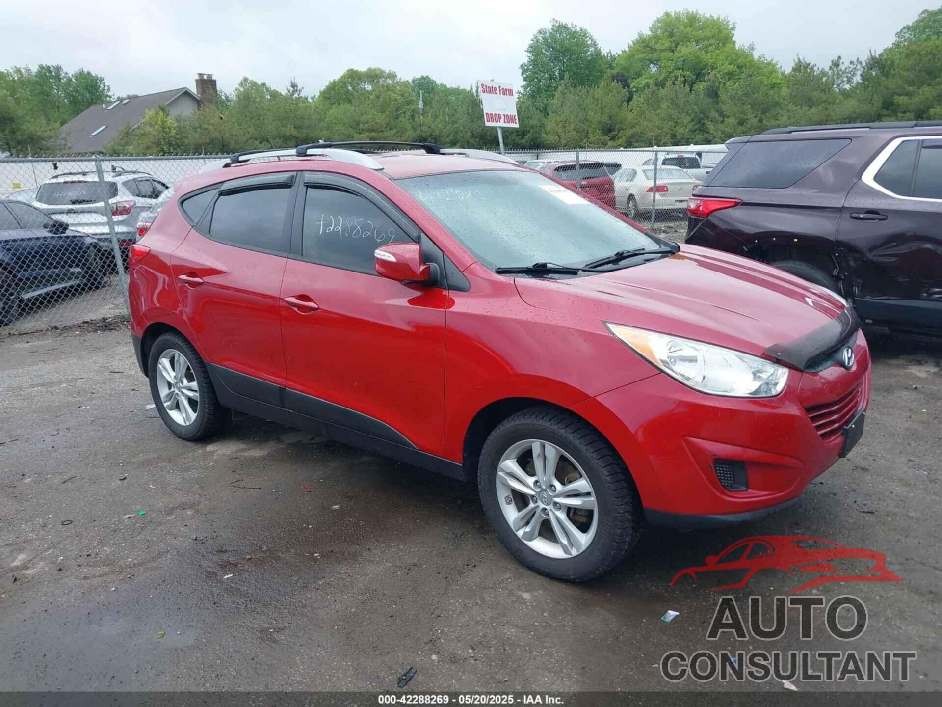 HYUNDAI TUCSON 2012 - KM8JU3AC3CU458336