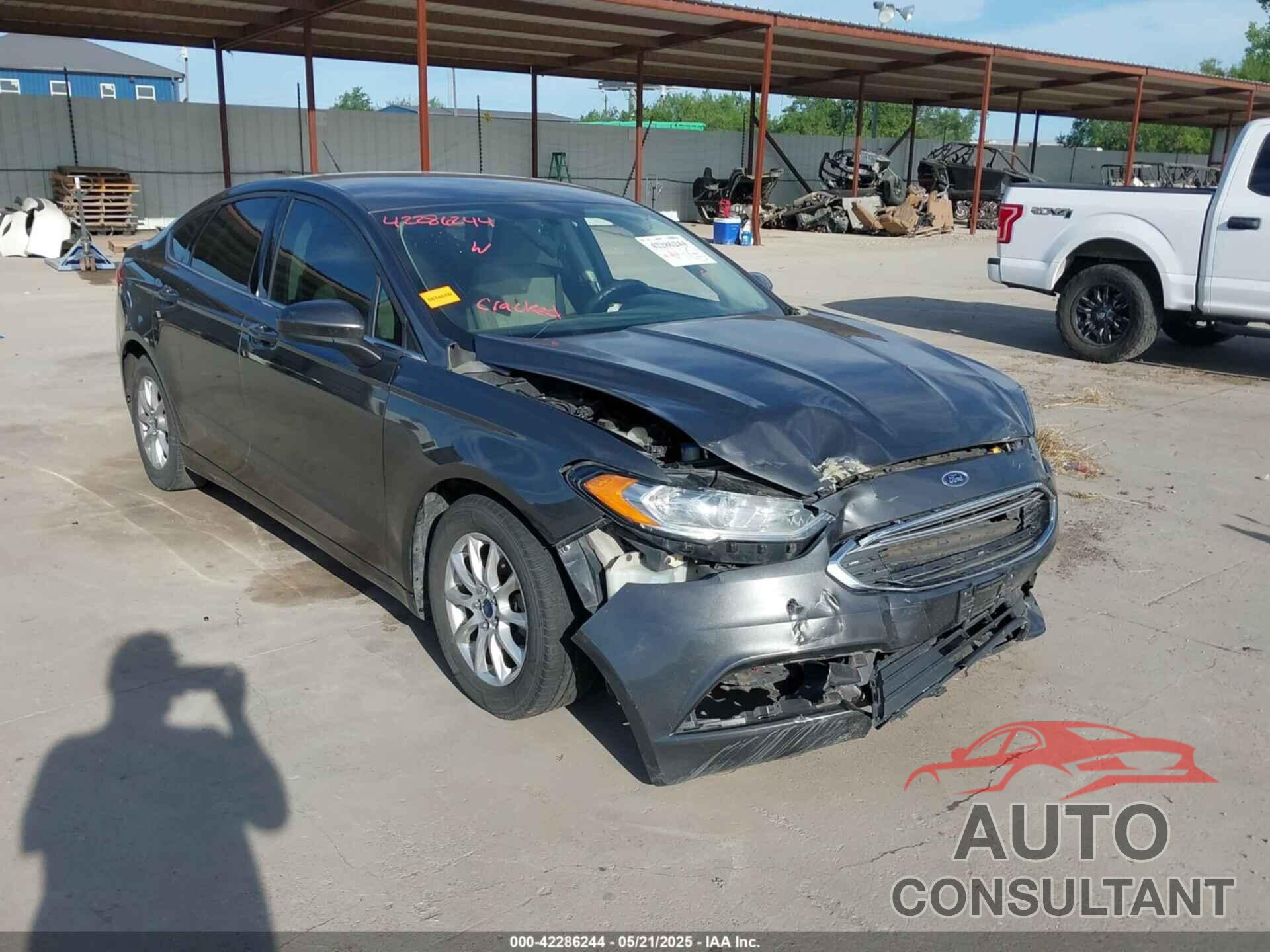 FORD FUSION 2017 - 3FA6P0G7XHR280200