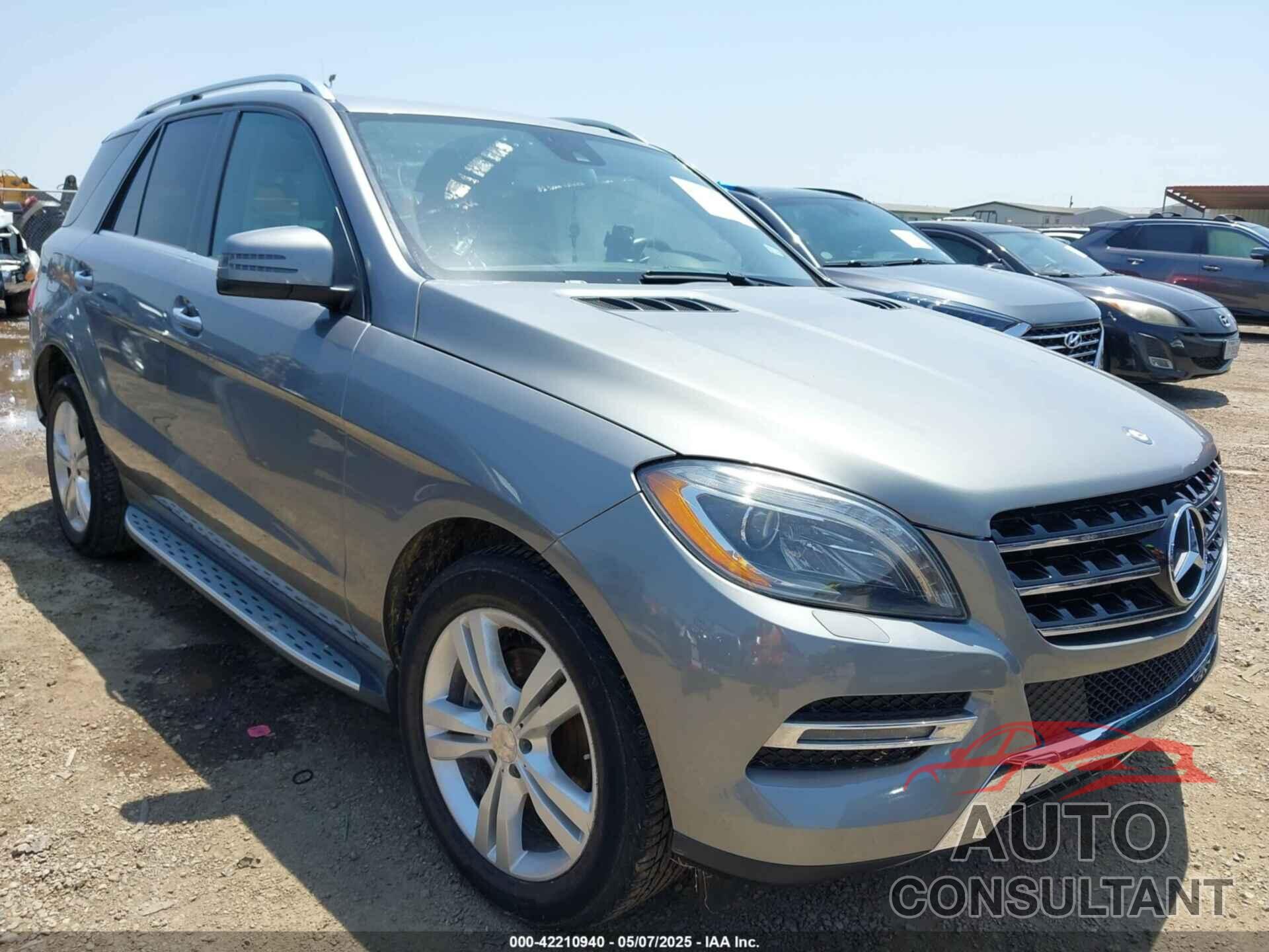 MERCEDES-BENZ ML 350 2013 - 4JGDA5JB7DA131370