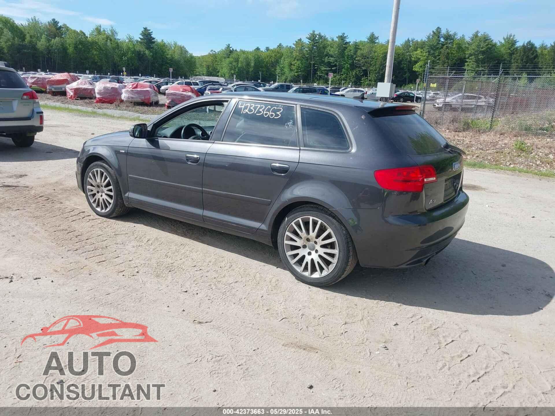 AUDI A3 2012 - WAUKJAFM9CA112393