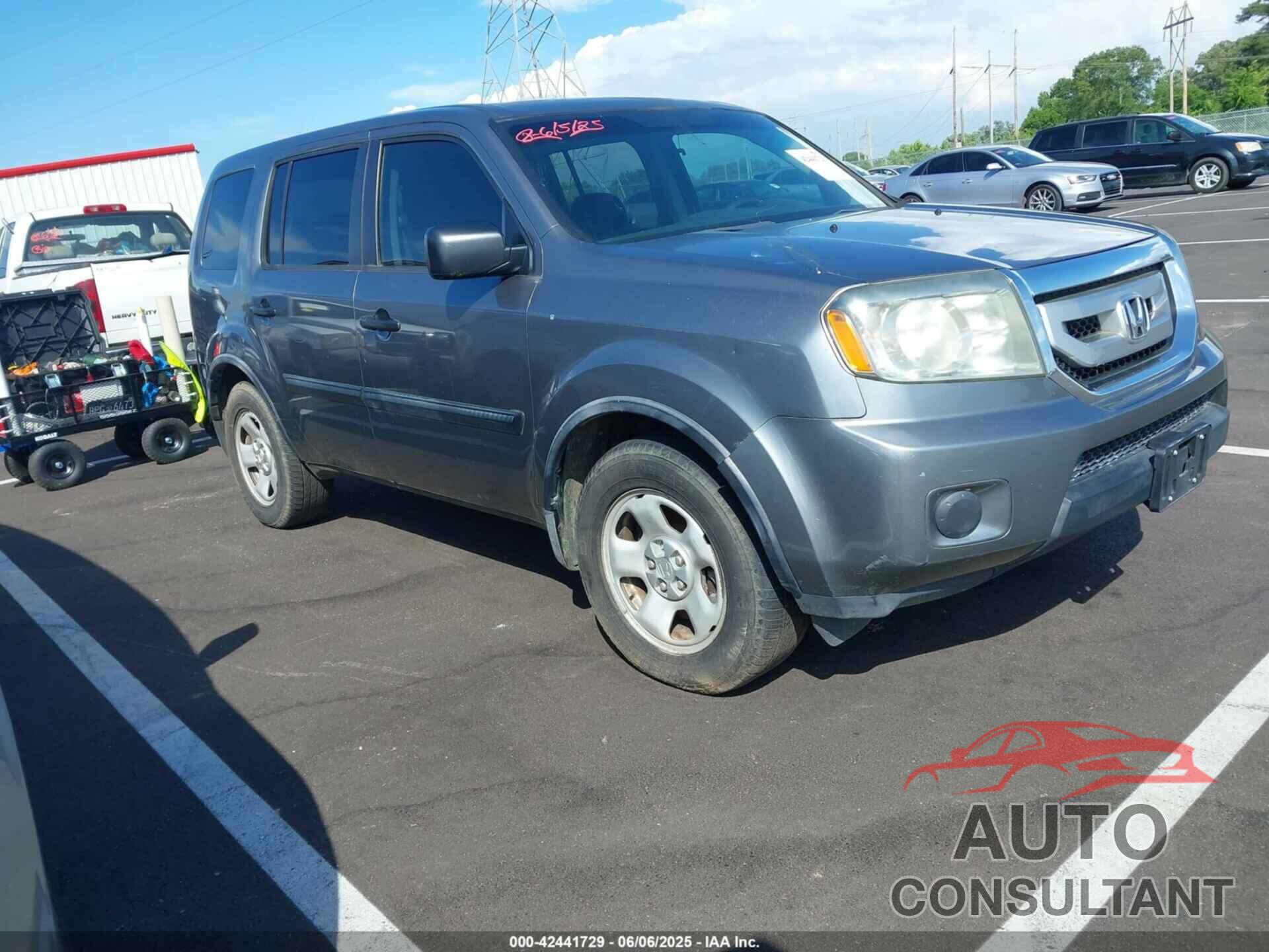 HONDA PILOT 2009 - 5FNYF38209B005576