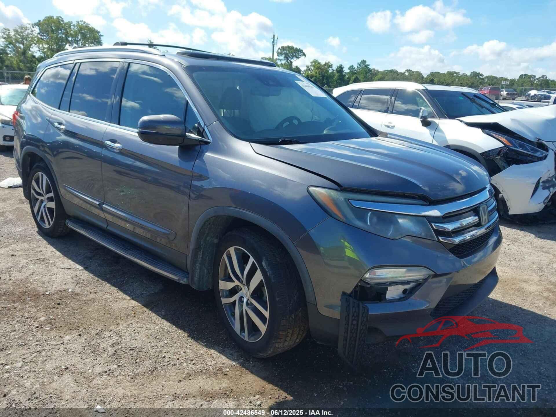 HONDA PILOT 2016 - 5FNYF6H07GB093541
