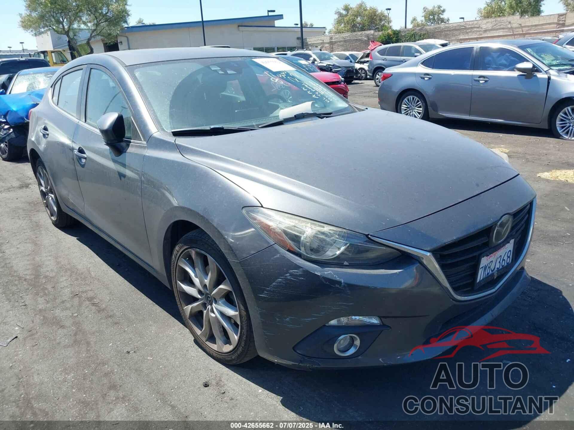 MAZDA MAZDA3 2015 - JM1BM1M35F1265409