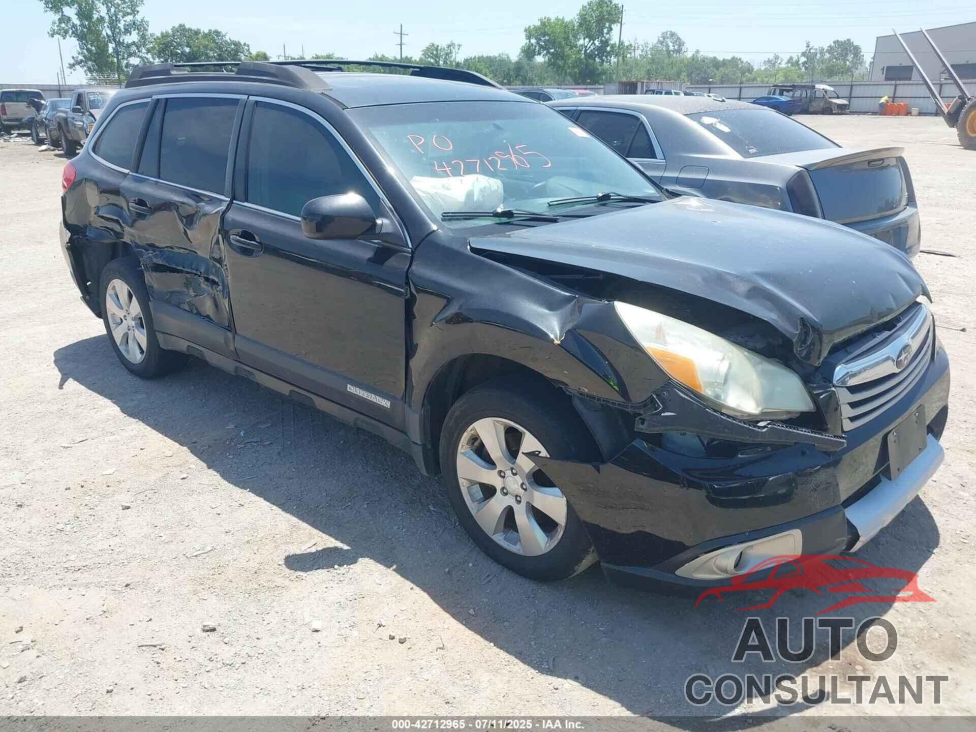 SUBARU OUTBACK 2011 - 4S4BRDLCXB2325642