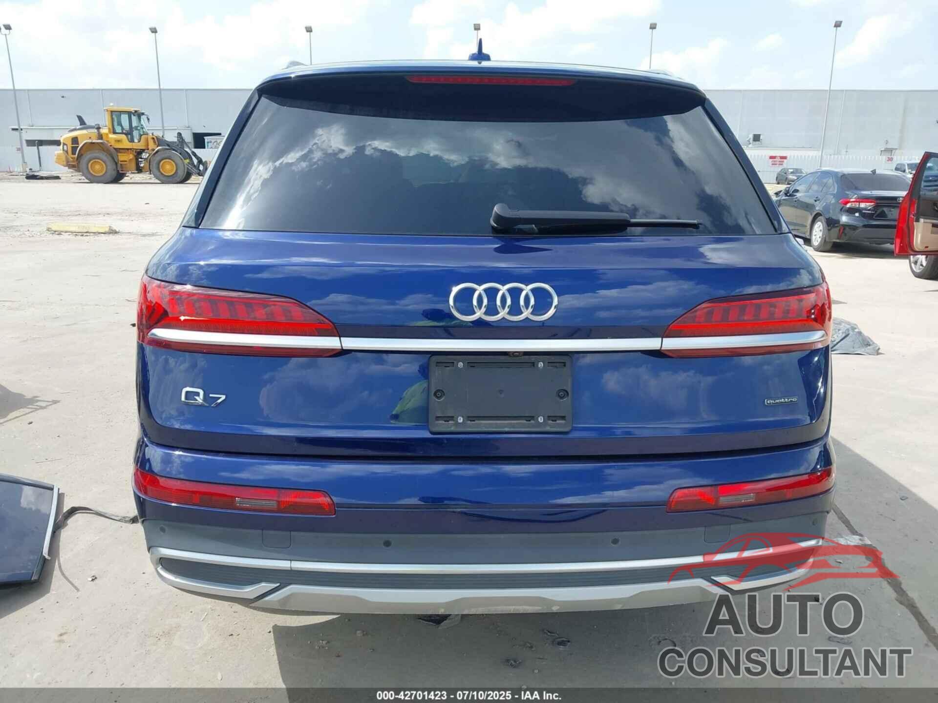 AUDI Q7 2022 - WA1AXBF70ND018055