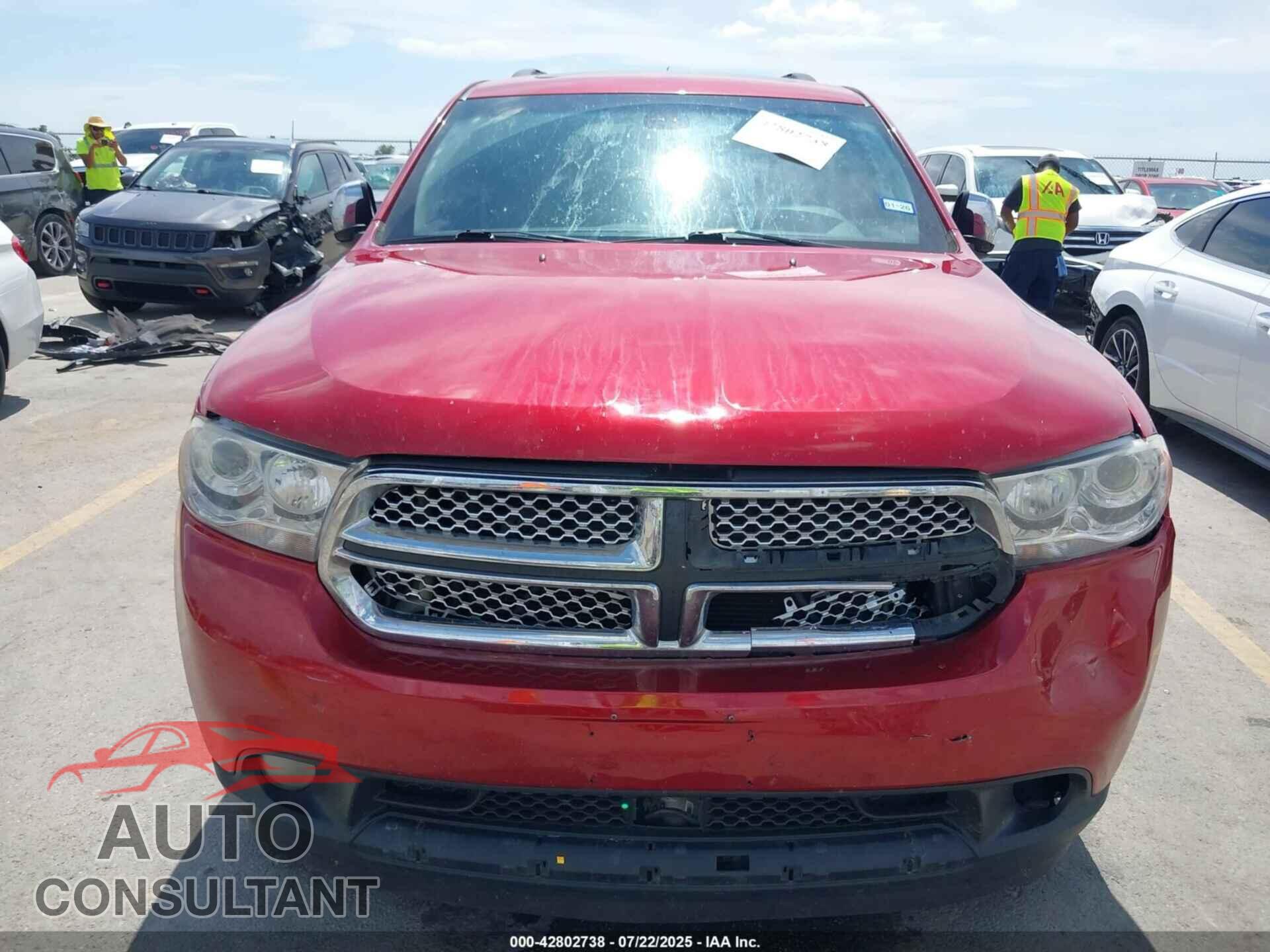 DODGE DURANGO 2011 - 1D4RD5GG2BC648195