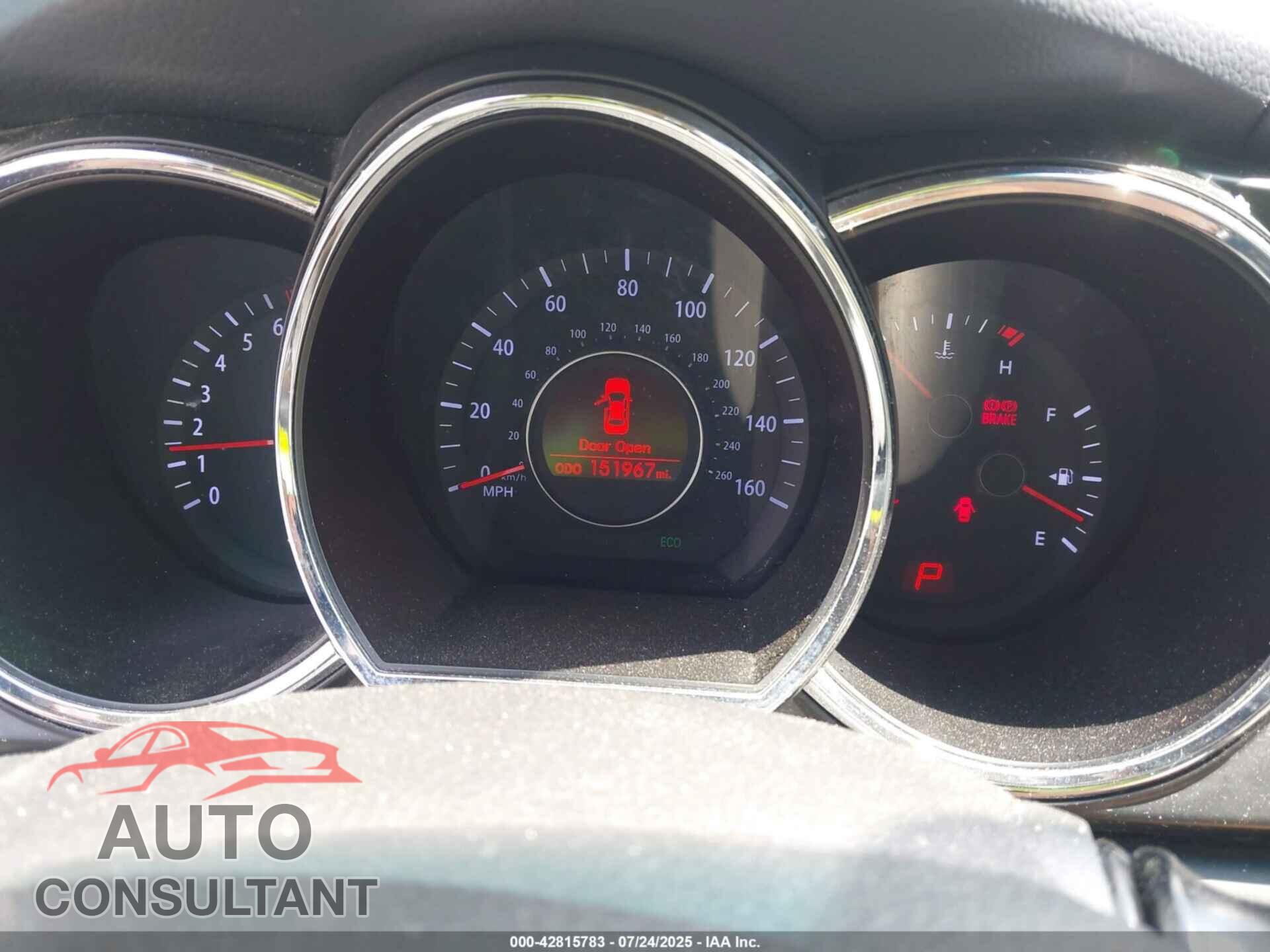 KIA OPTIMA 2011 - KNAGM4A76B5149831