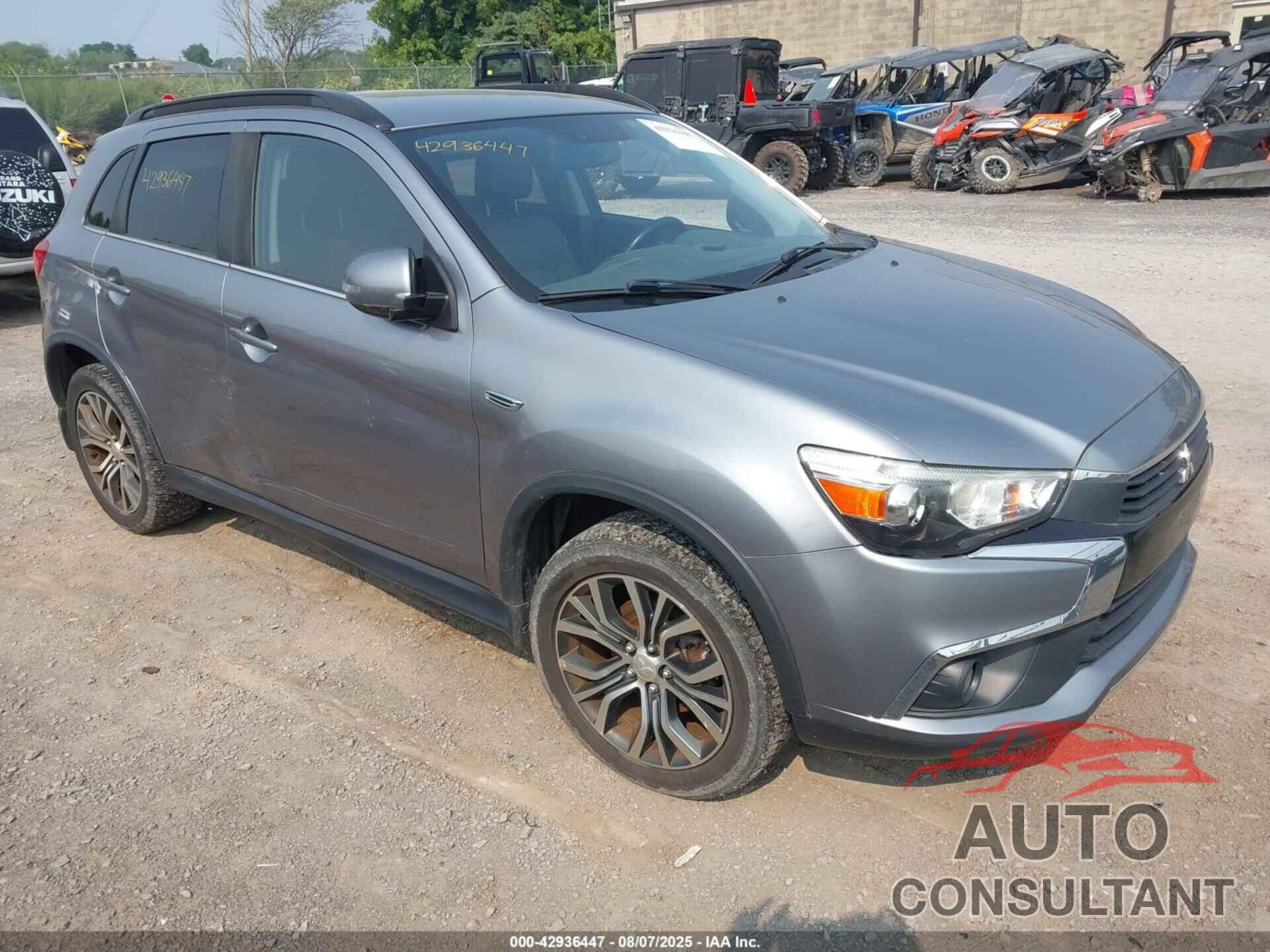 MITSUBISHI OUTLANDER SPORT 2016 - JA4AR4AW5GZ057590