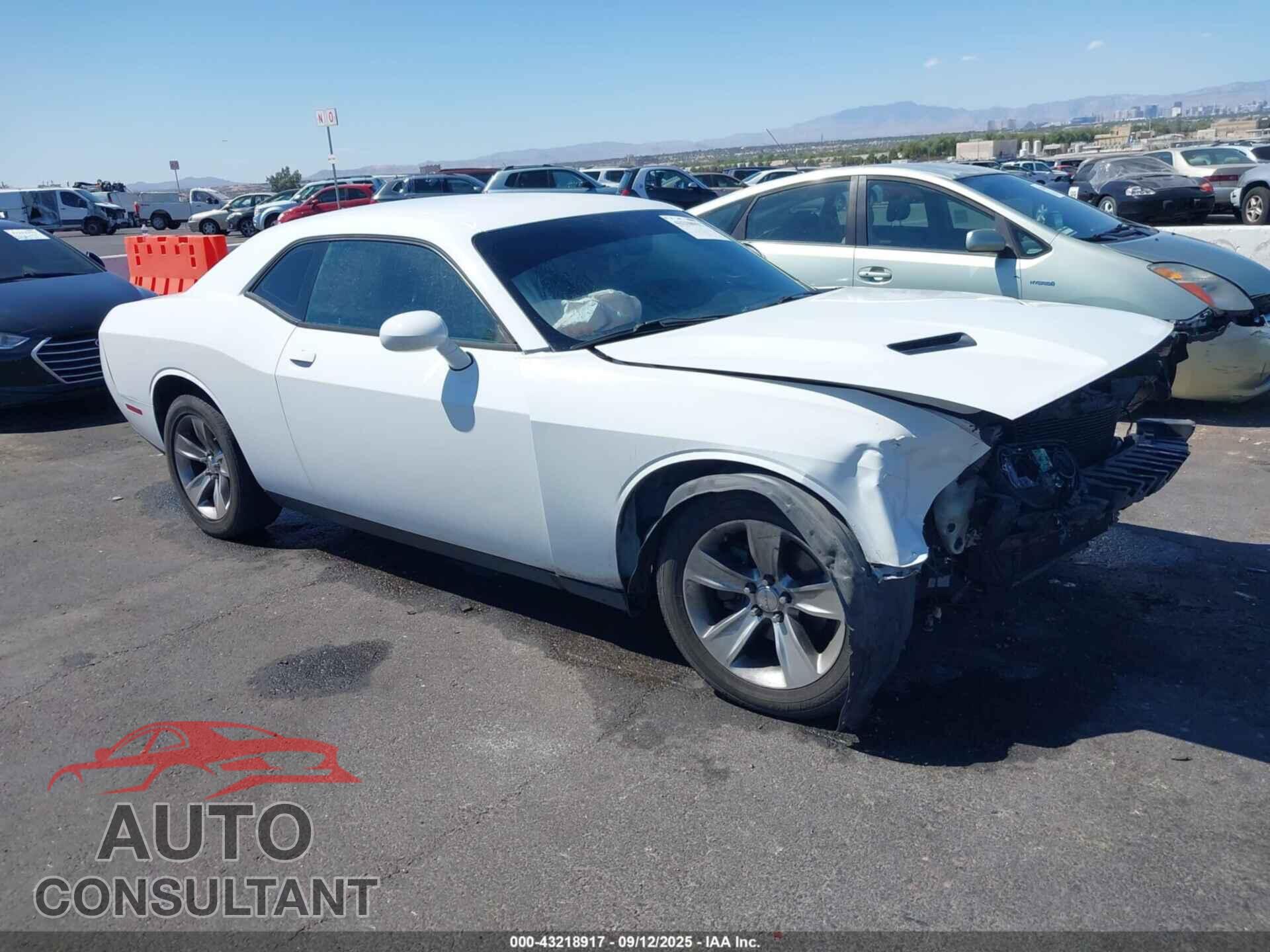 DODGE CHALLENGER 2017 - 2C3CDZAG6HH639660