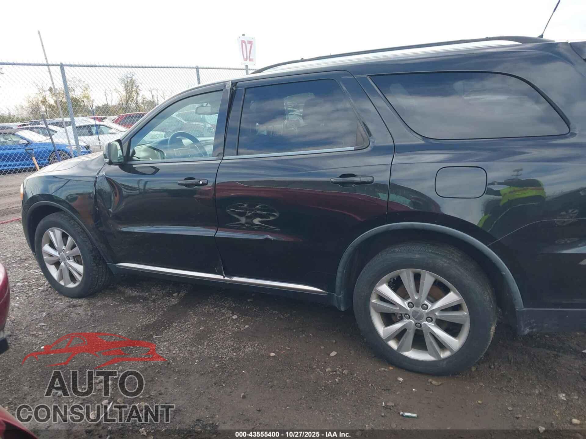 DODGE DURANGO 2012 - 1C4RDHDG8CC206624