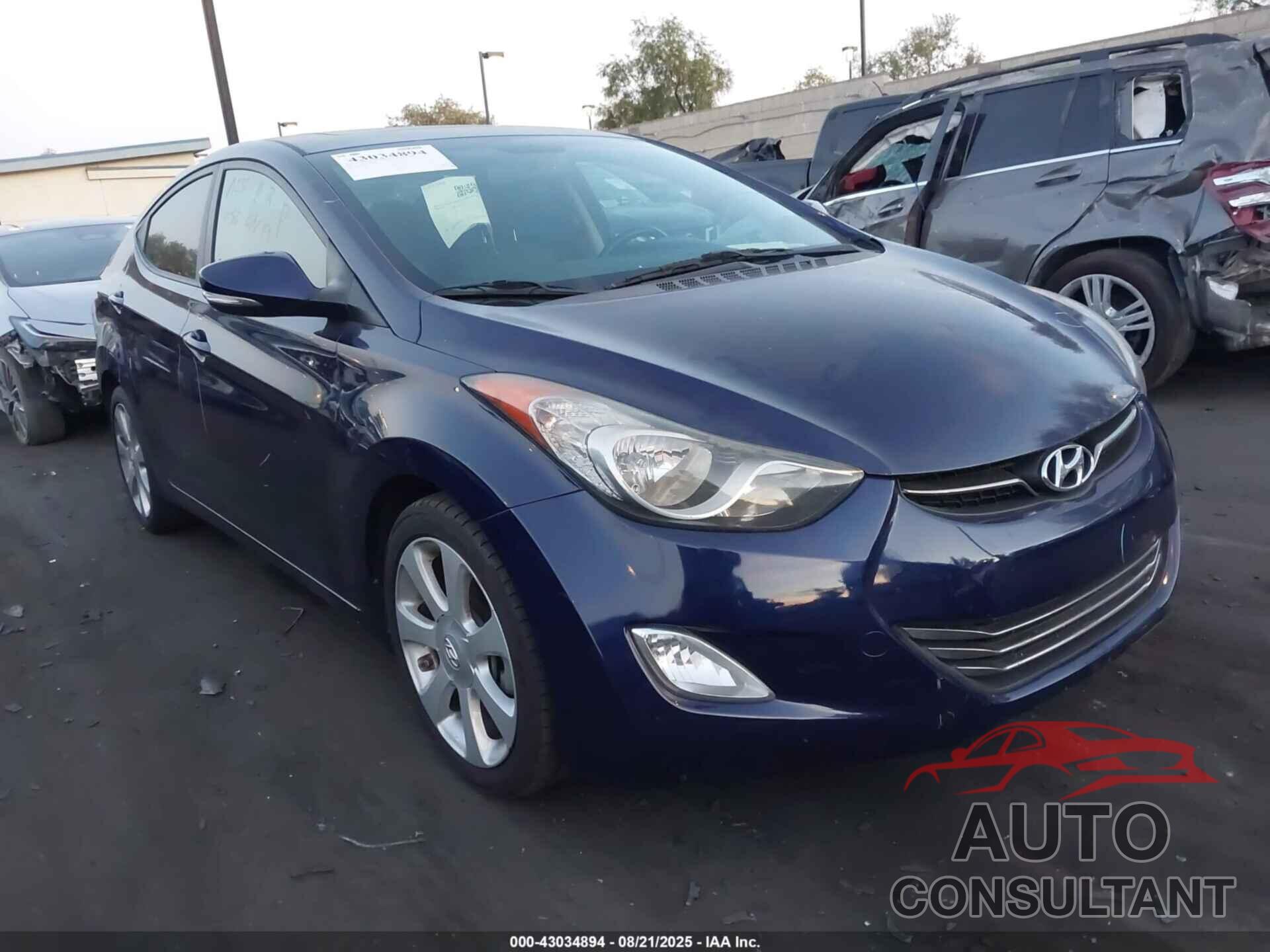 HYUNDAI ELANTRA 2013 - 5NPDH4AE9DH435538