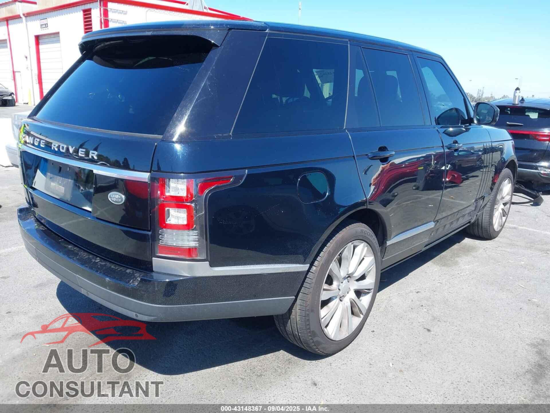 LAND ROVER RANGE ROVER 2014 - SALGS2EF6EA140646