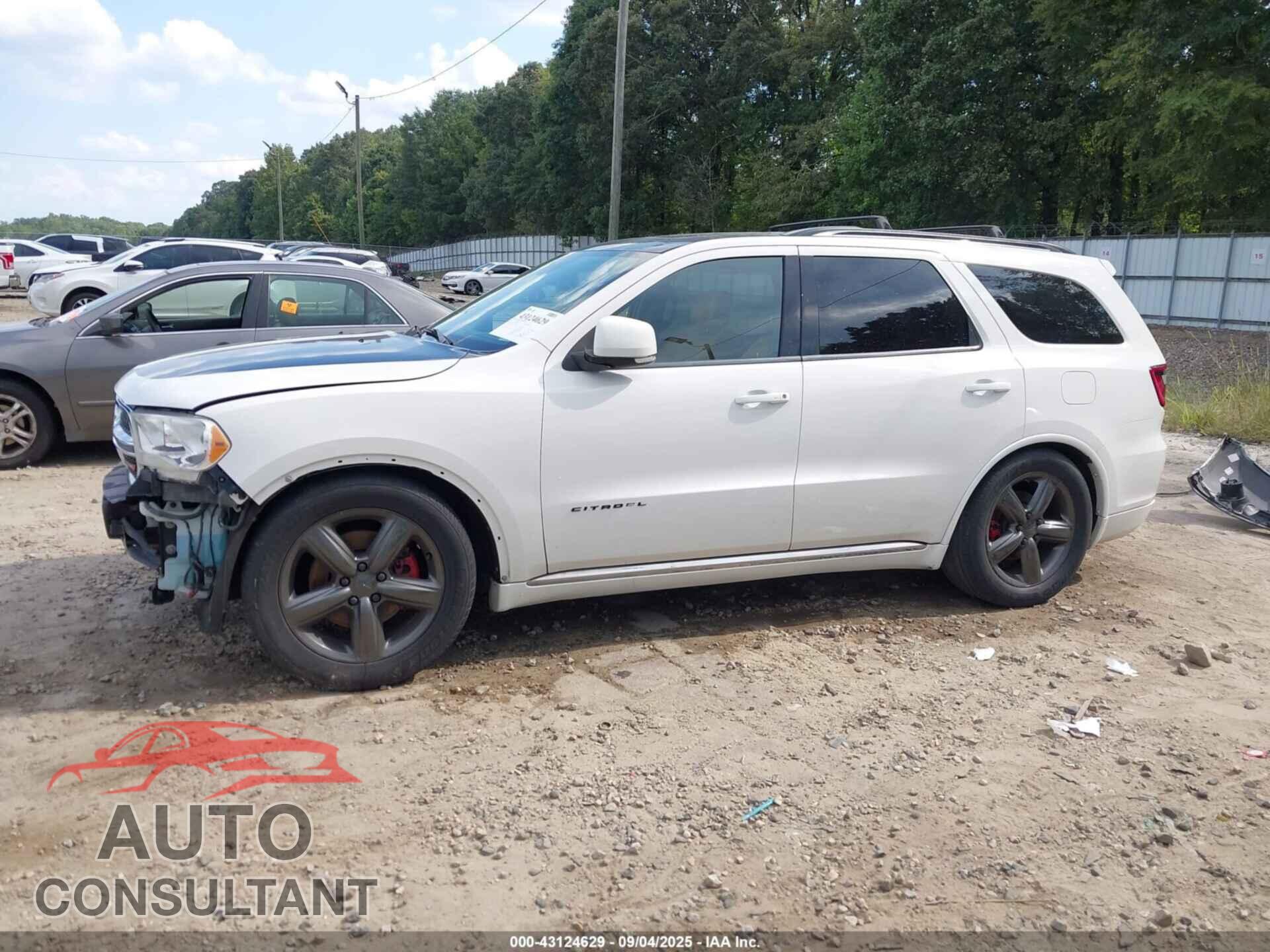 DODGE DURANGO 2012 - 1C4SDJET4CC205099