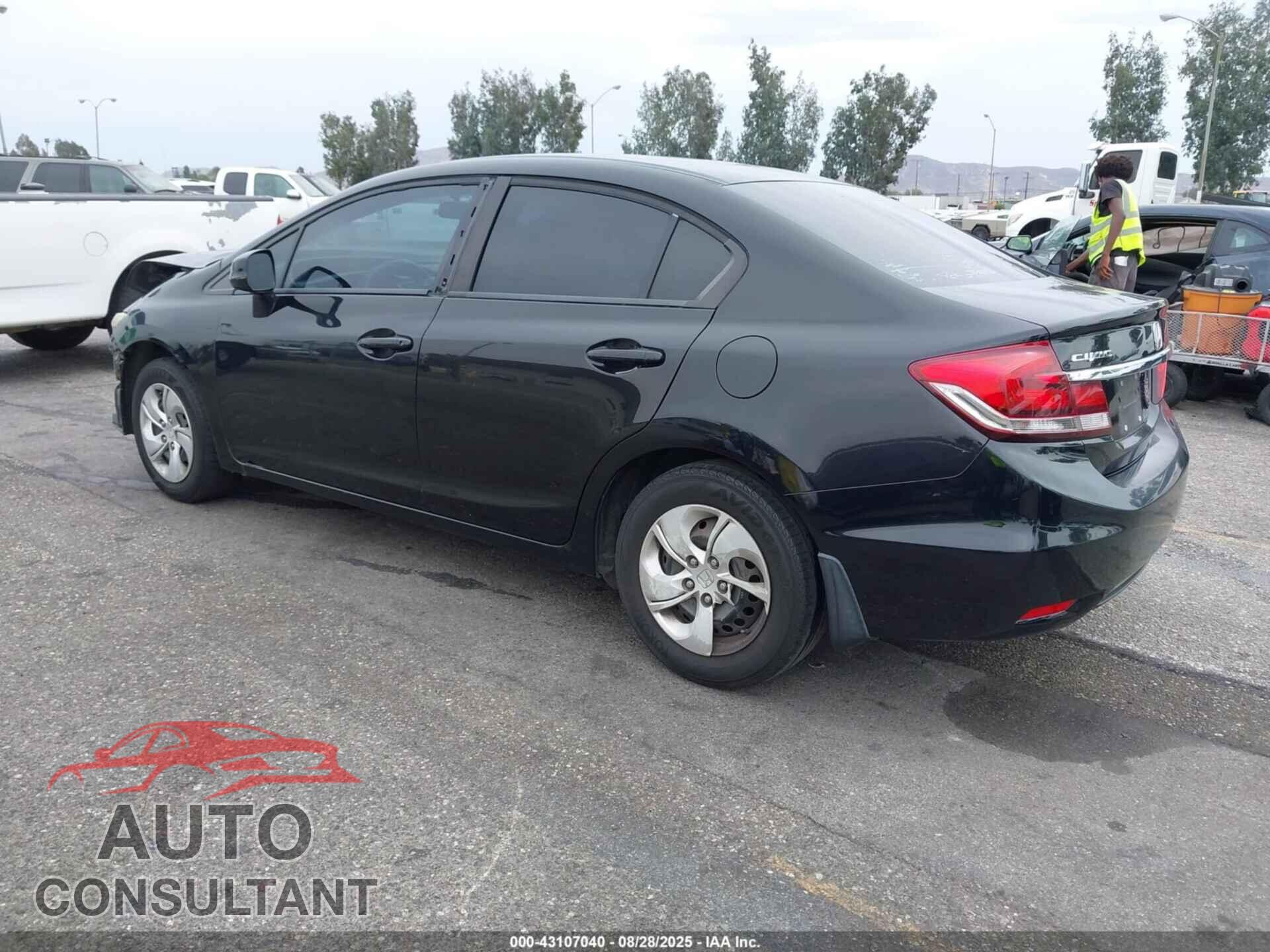 HONDA CIVIC 2013 - 19XFB2F56DE039496